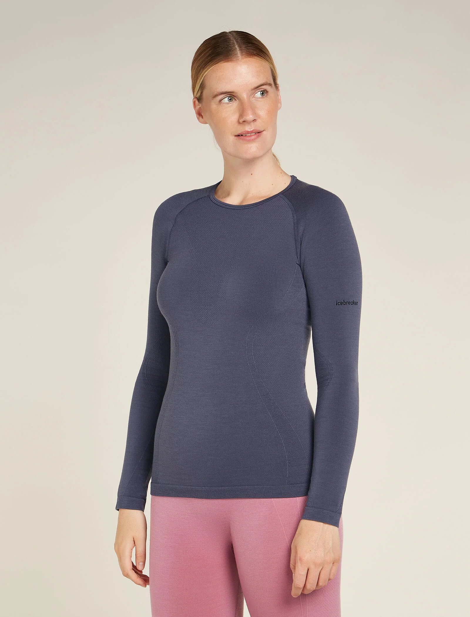 Top térmico de manga larga sin costuras ZoneKnit™ Merino 260 para mujer