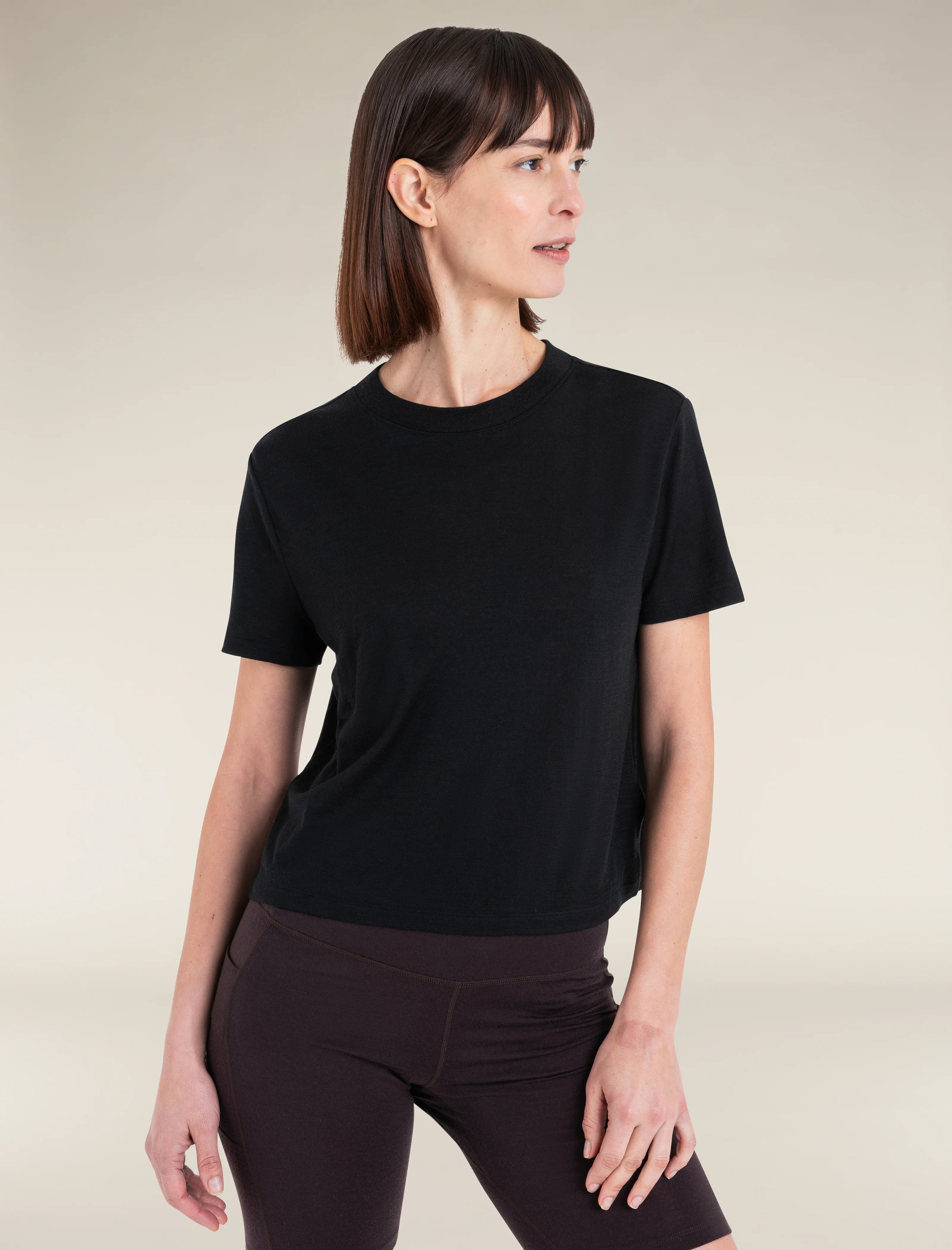 Camiseta Corta de Manga Corta Tech Lite 150 Merino para Mujer