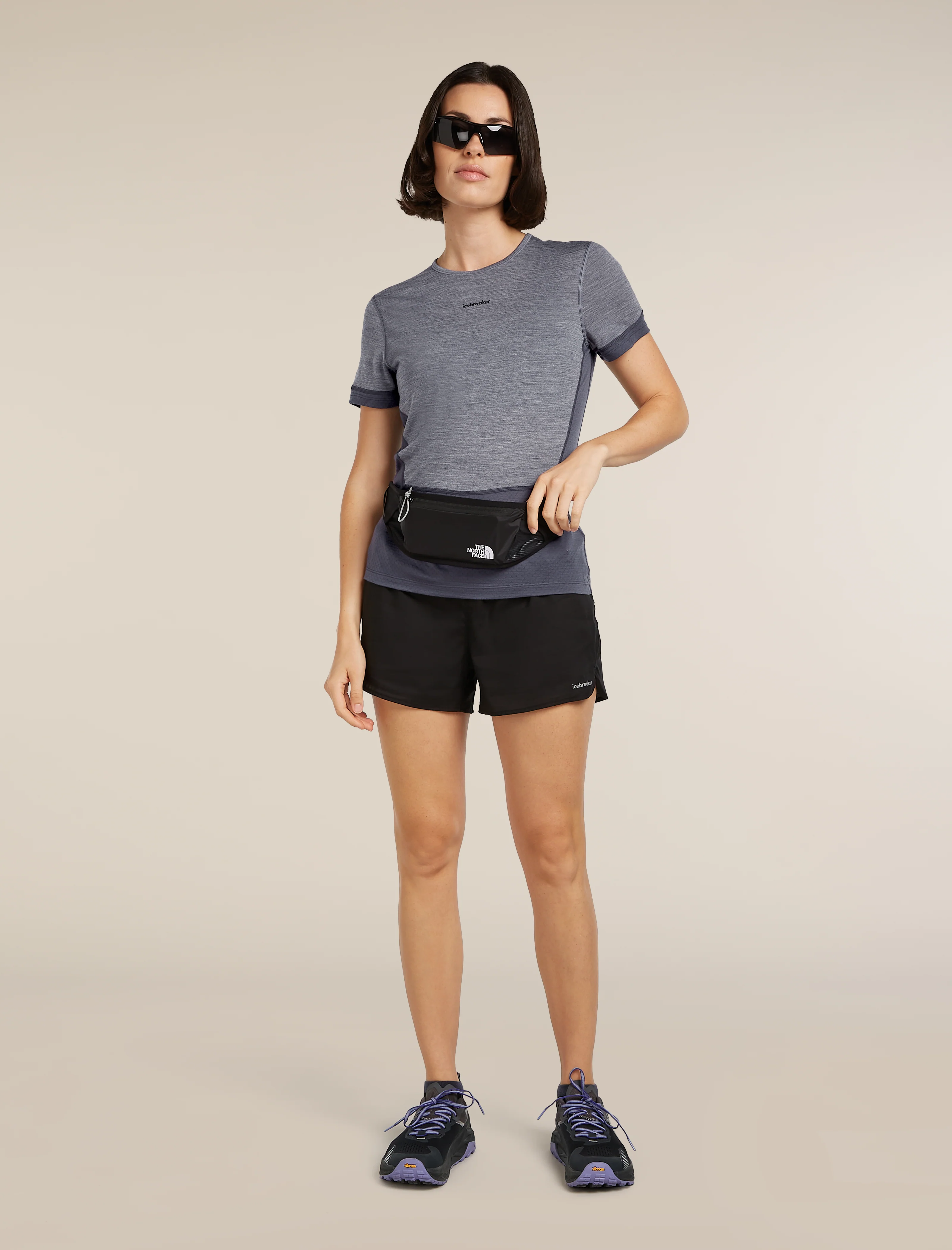 Camiseta corta de manga para mujer Merino Blend 125 ZoneKnit™ Energy Wind