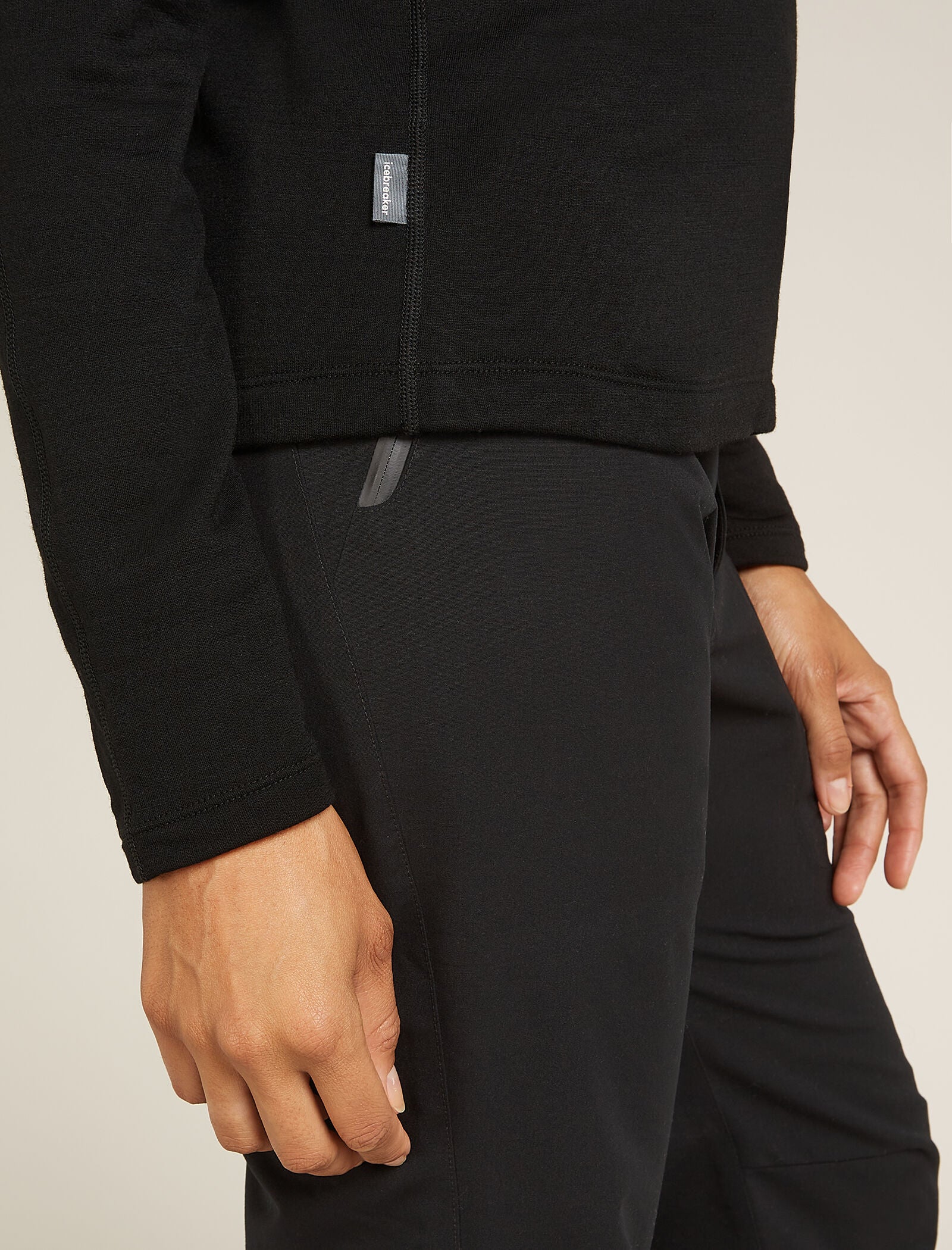 Top de manga larga con cremallera hasta la mitad para mujer Merino 360 Realfleece™ Elemental