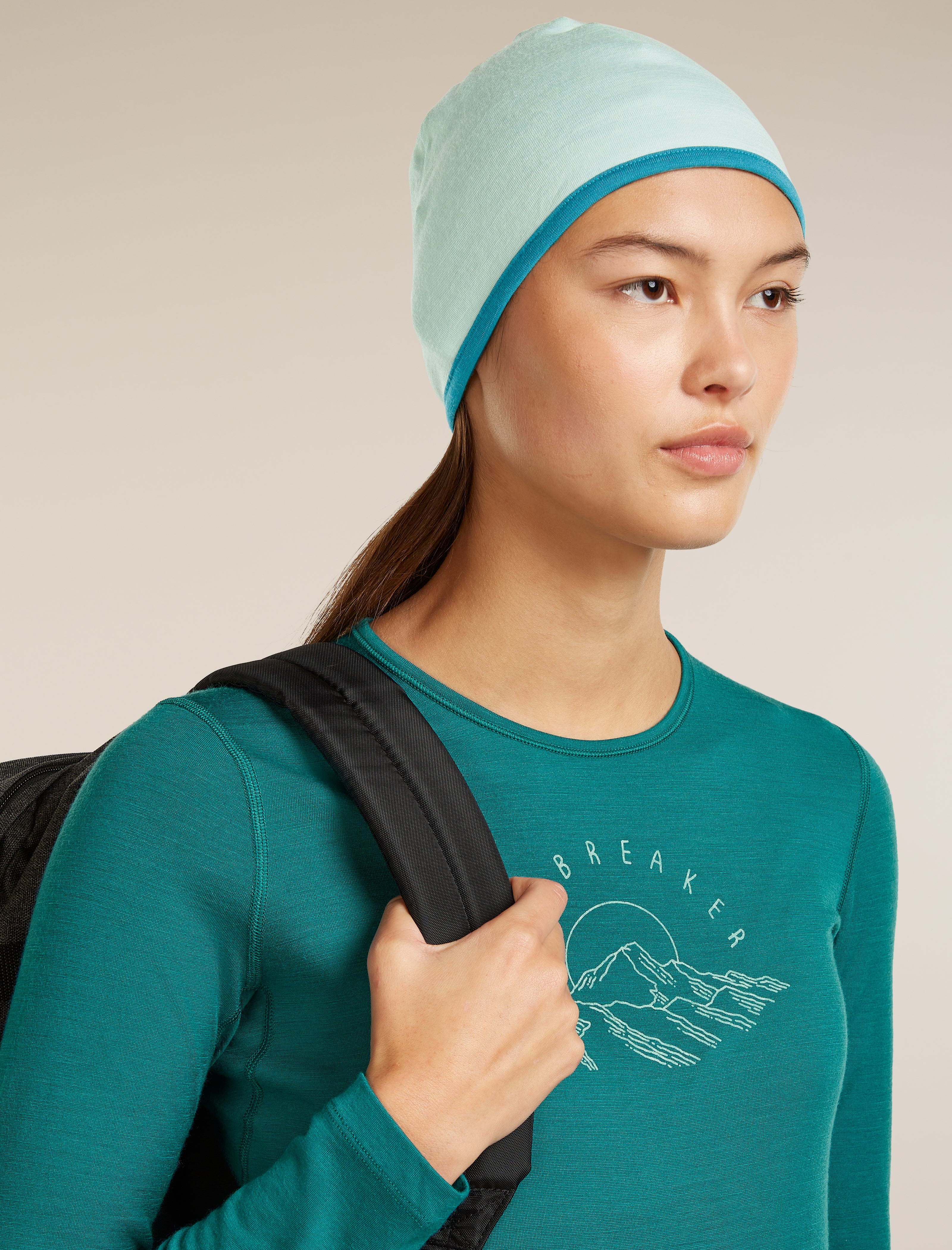 Gorro reversible Unisex Merino 200 Oasis