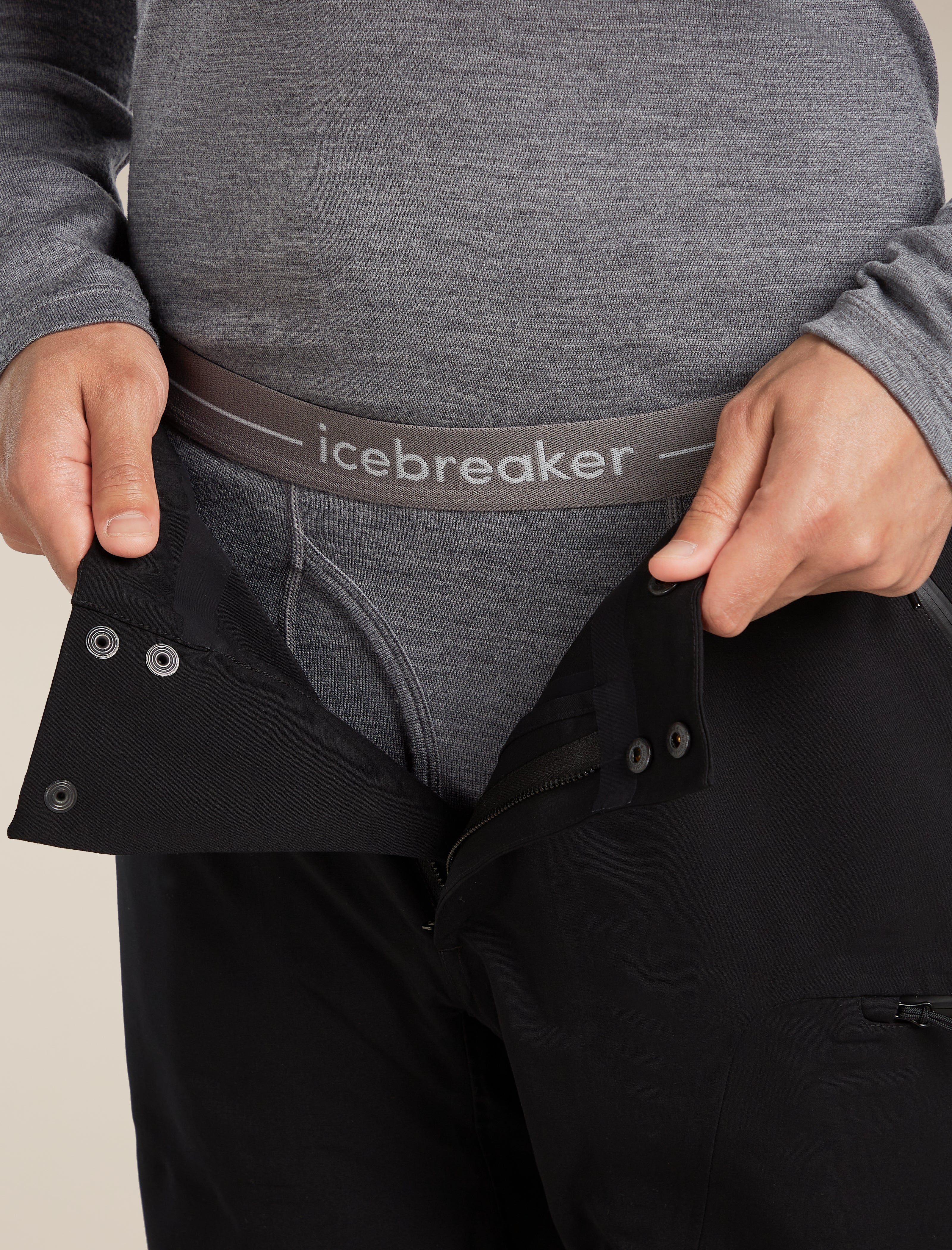 Pantalones térmicos para hombre Merino 260 Tech con fly
