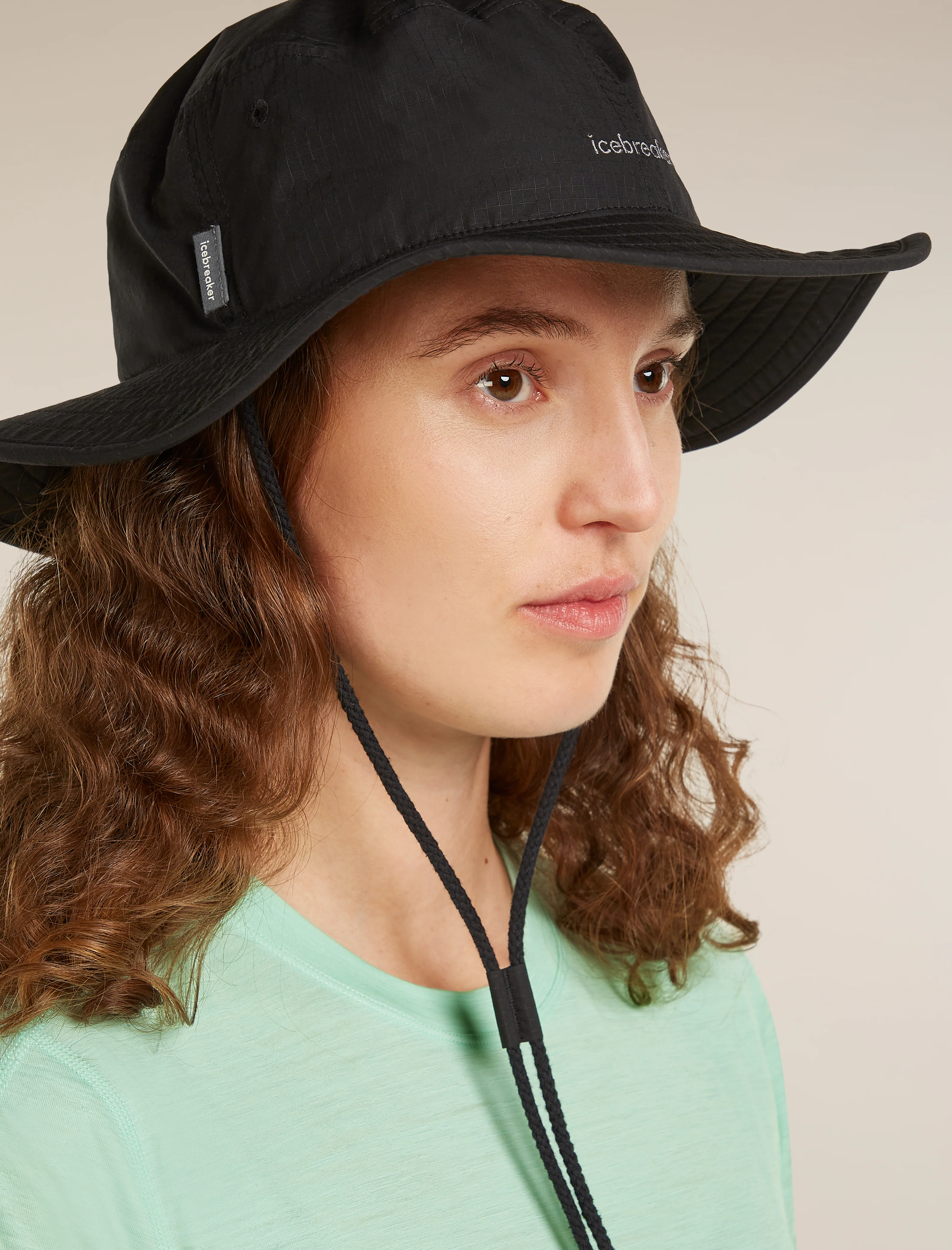 Sombrero de algodón Shell+™ con ala ancha unisex