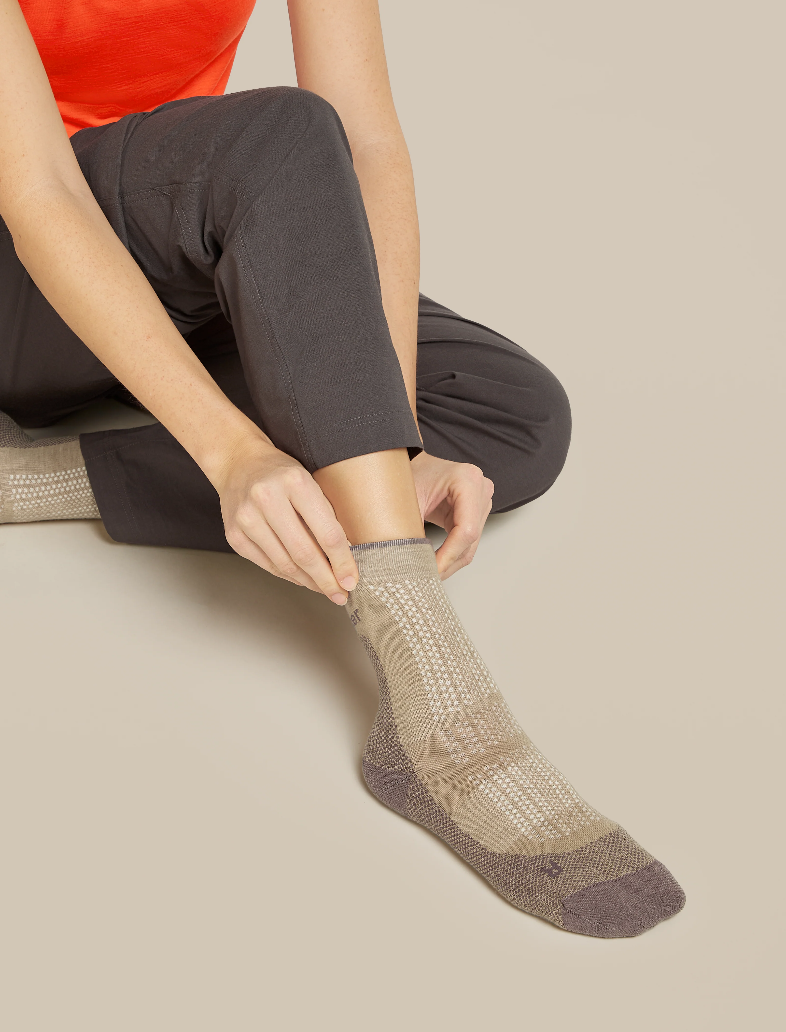 Calcetines para mujer Merino Hike+ Ultraligeros de media caña