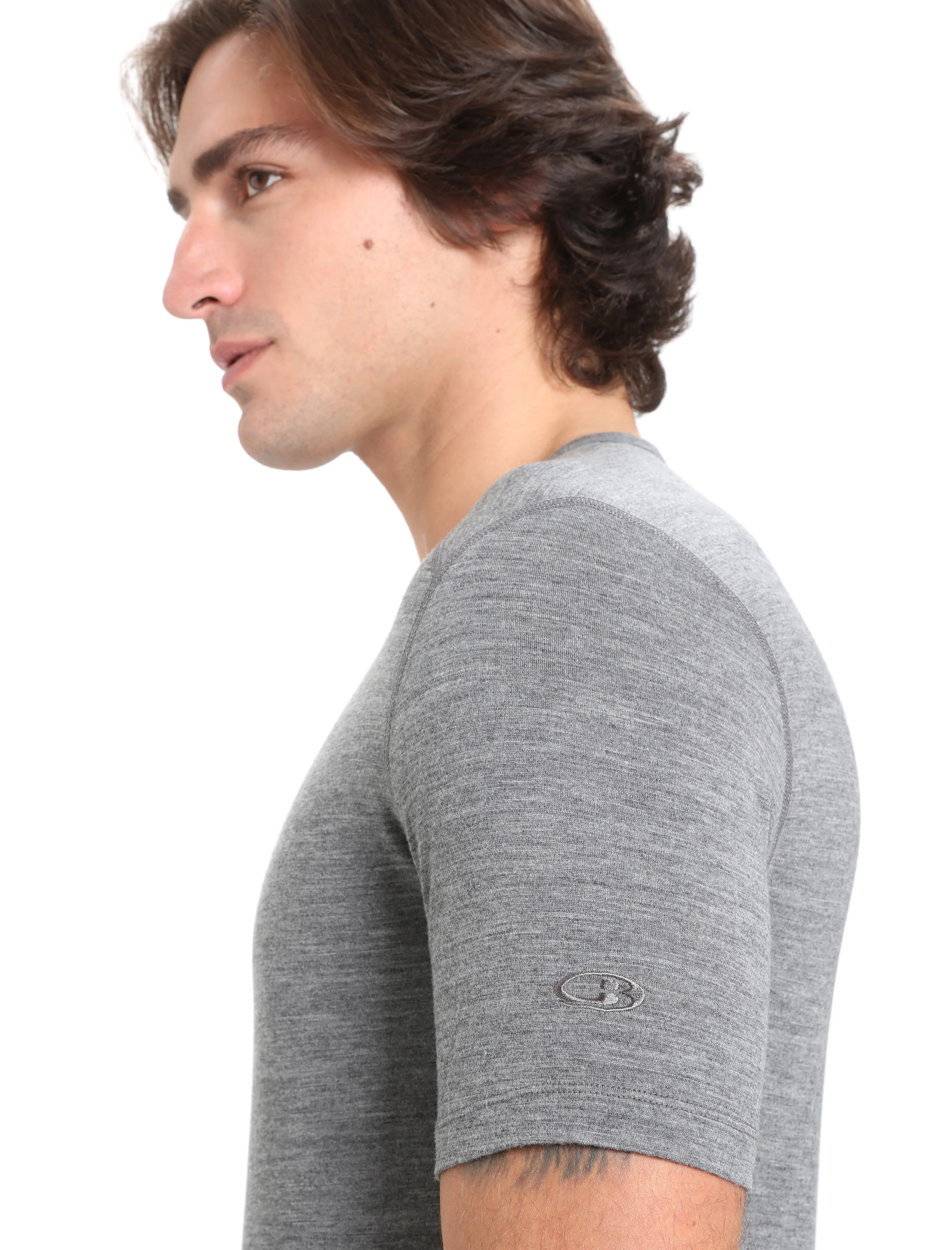 Camiseta térmica de manga corta Crewe para hombre Merino 200 Oasis