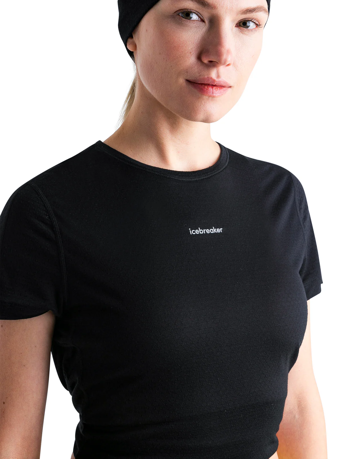 Camiseta de manga corta con abertura trasera para mujer Merino Blend 125 Cool-Lite™