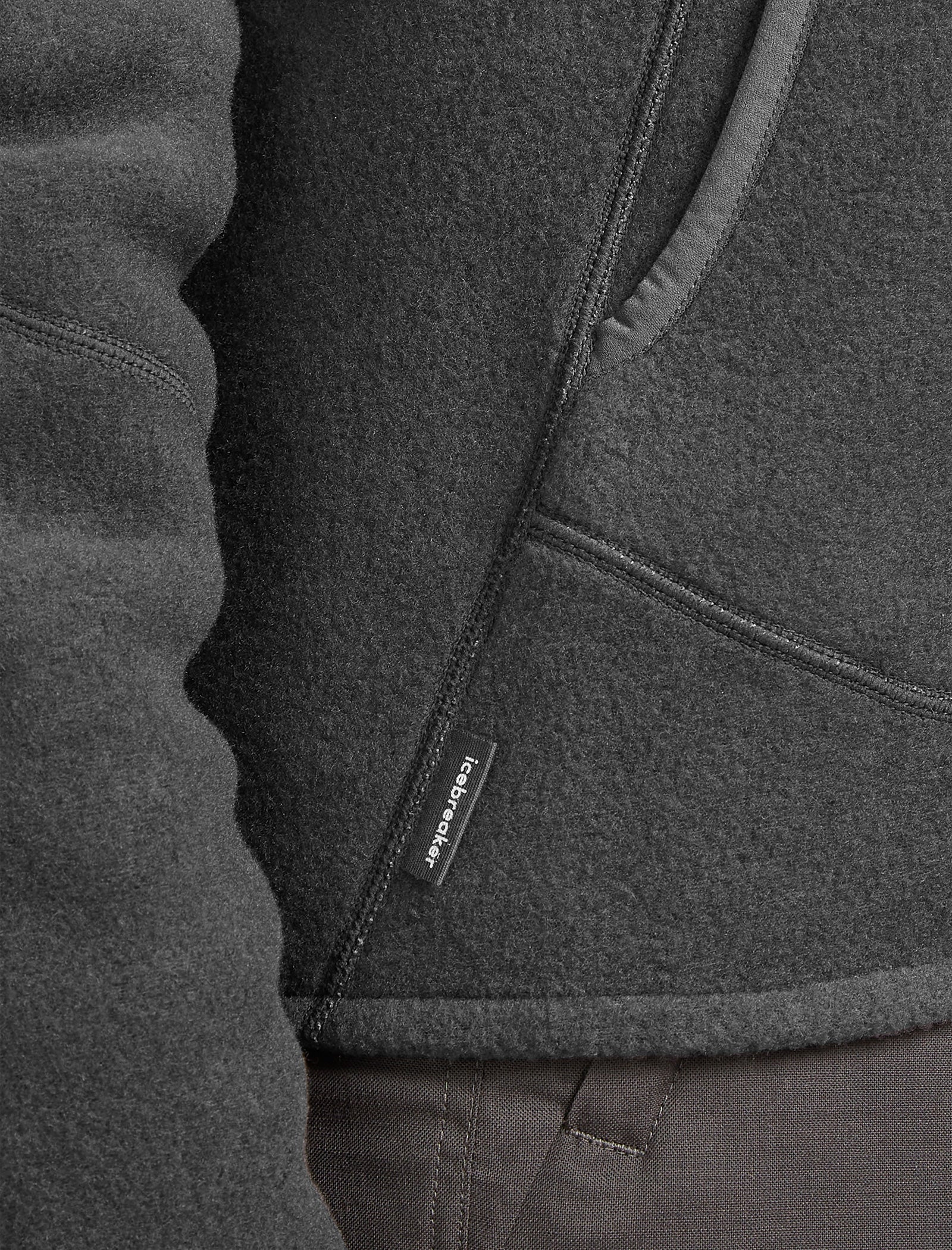 Chaqueta de Felpa Clásica de Manga Larga con Cremallera para Mujer Merino Blend 800 RealFleece™