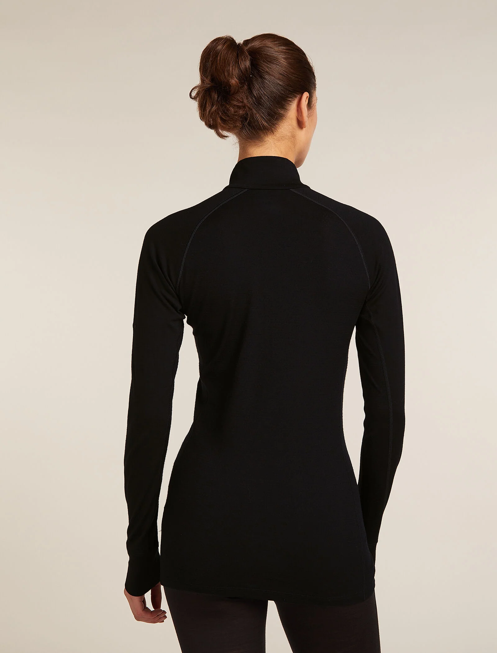 Camiseta térmica de manga larga con cierre a media cremallera para mujer Merino 200 ZoneKnit™