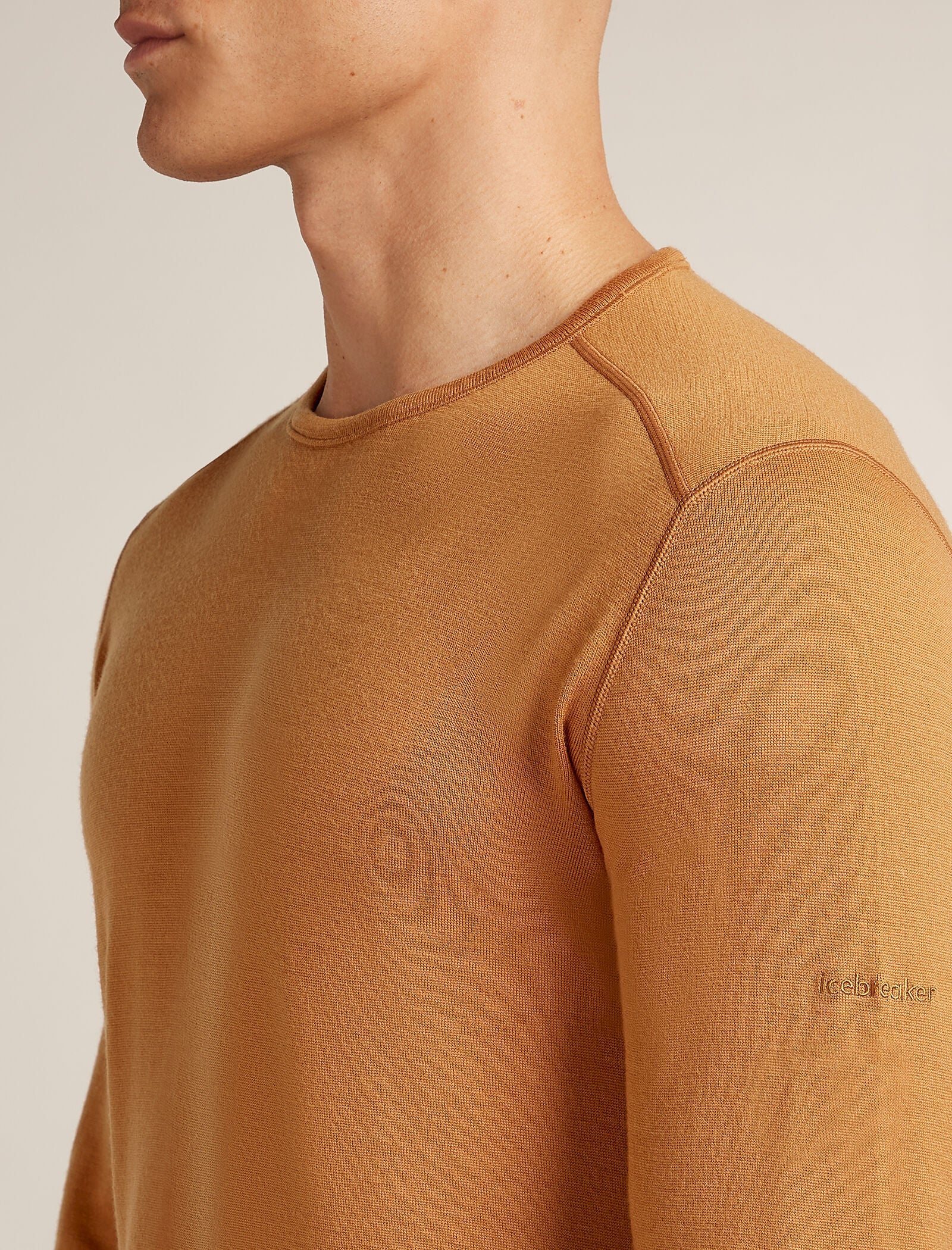Camiseta térmica de manga larga Crewe de lana merina 260 Tech para hombre