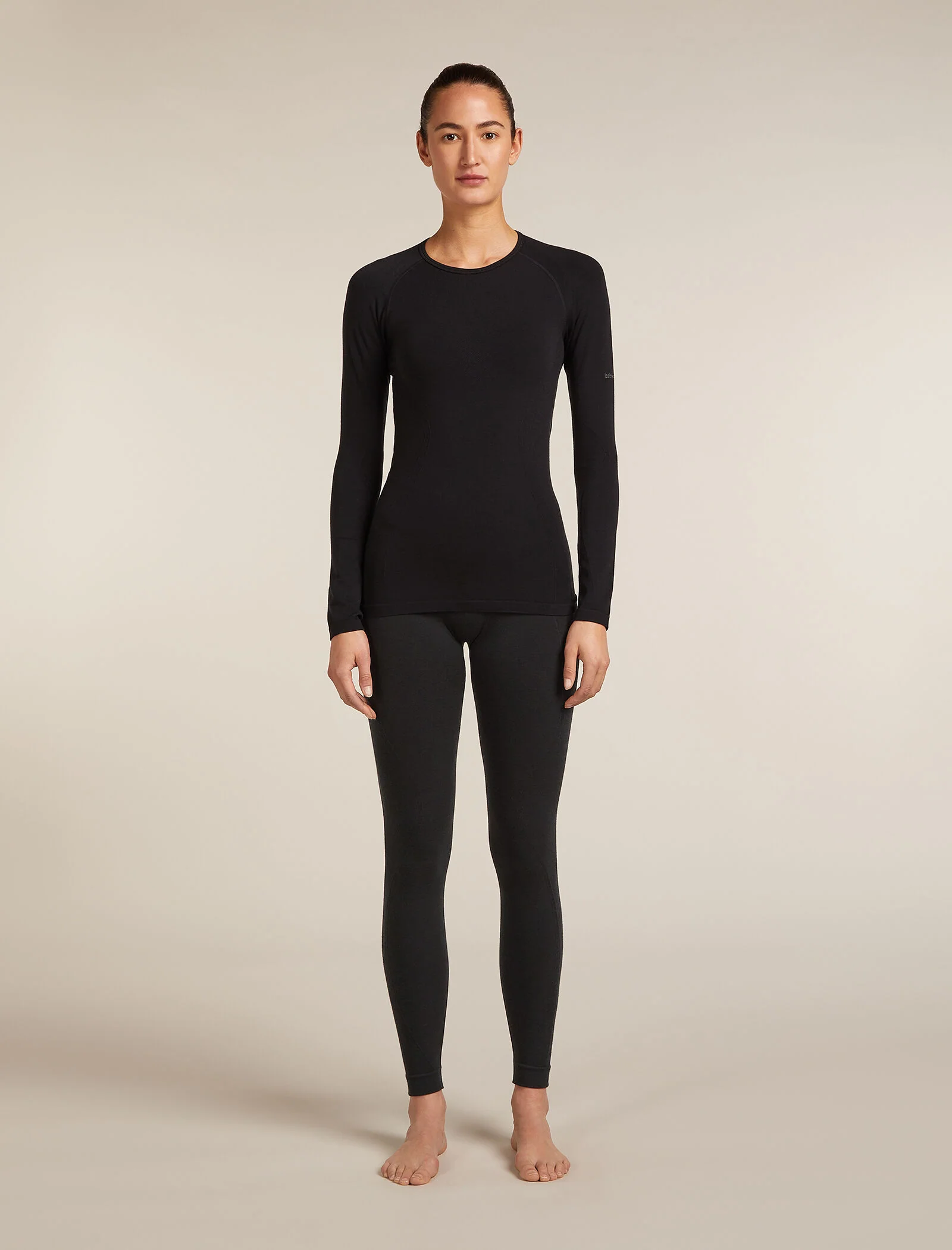 Mallas de 25" sin costuras de mezcla de lana merina 260 ZoneKnit™ para mujer