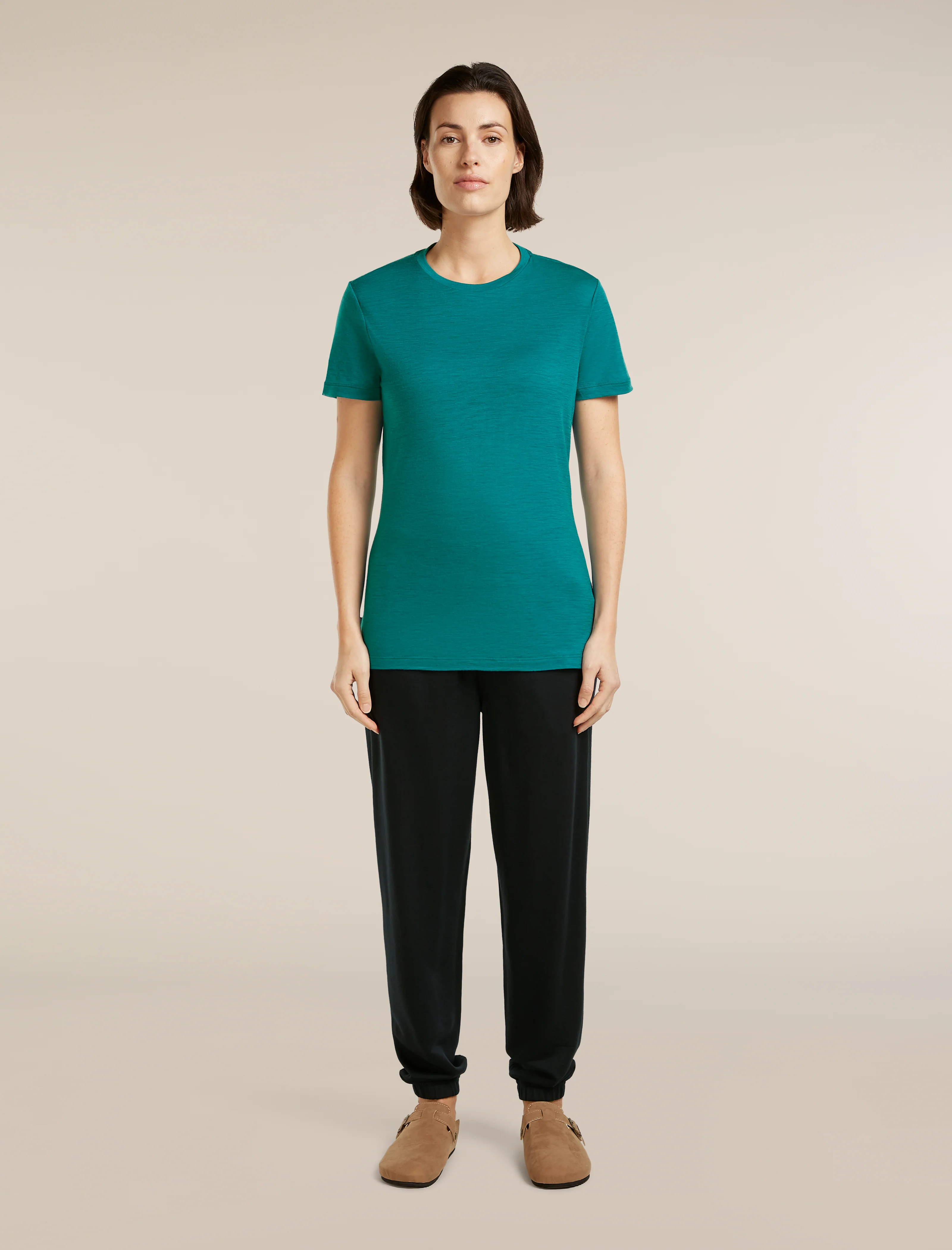 Camiseta corta de manga técnica Merino 150 Lite para mujer