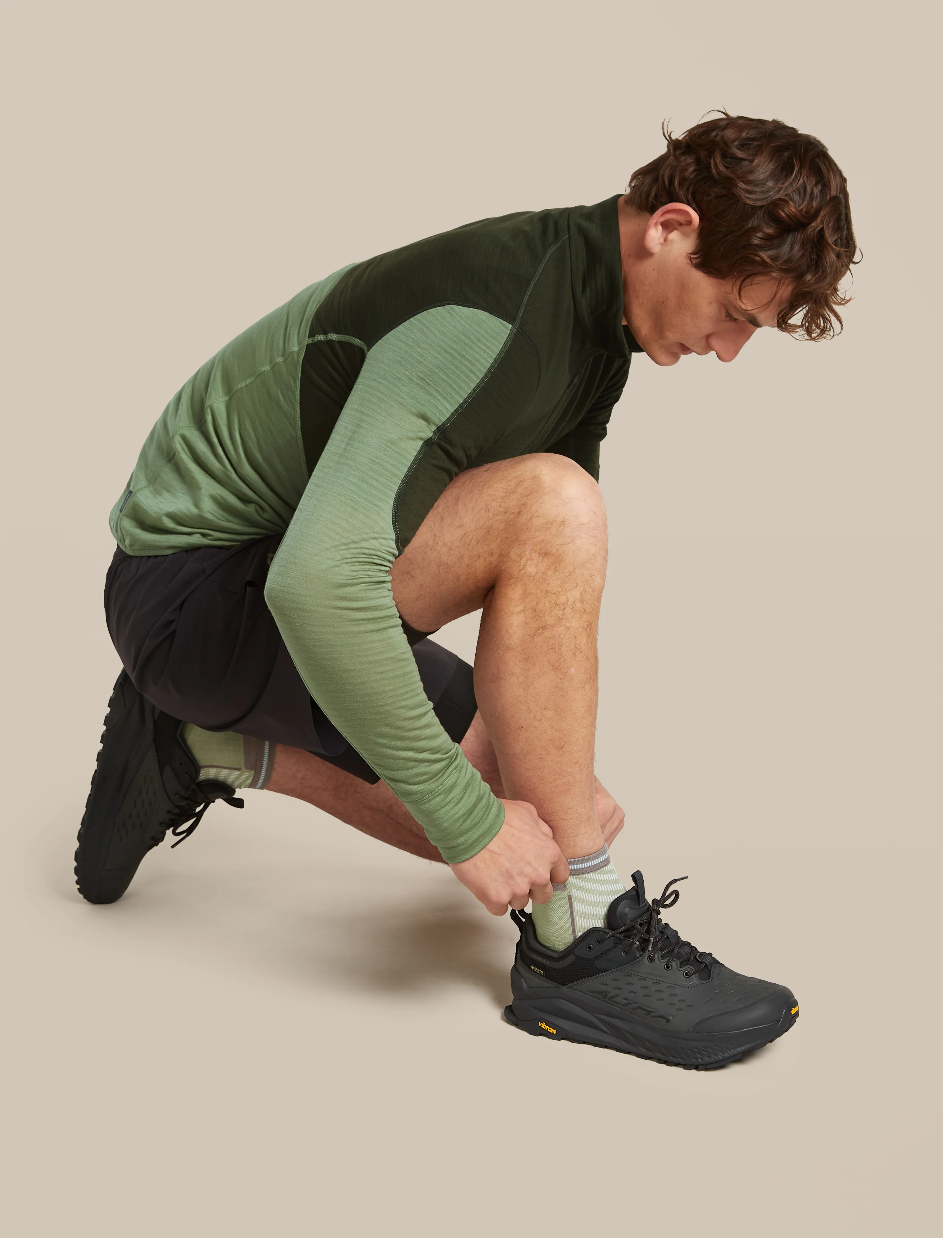 Calcetines Mini Ultraligeros Run+ de Mezcla de Lana Merino para Hombre