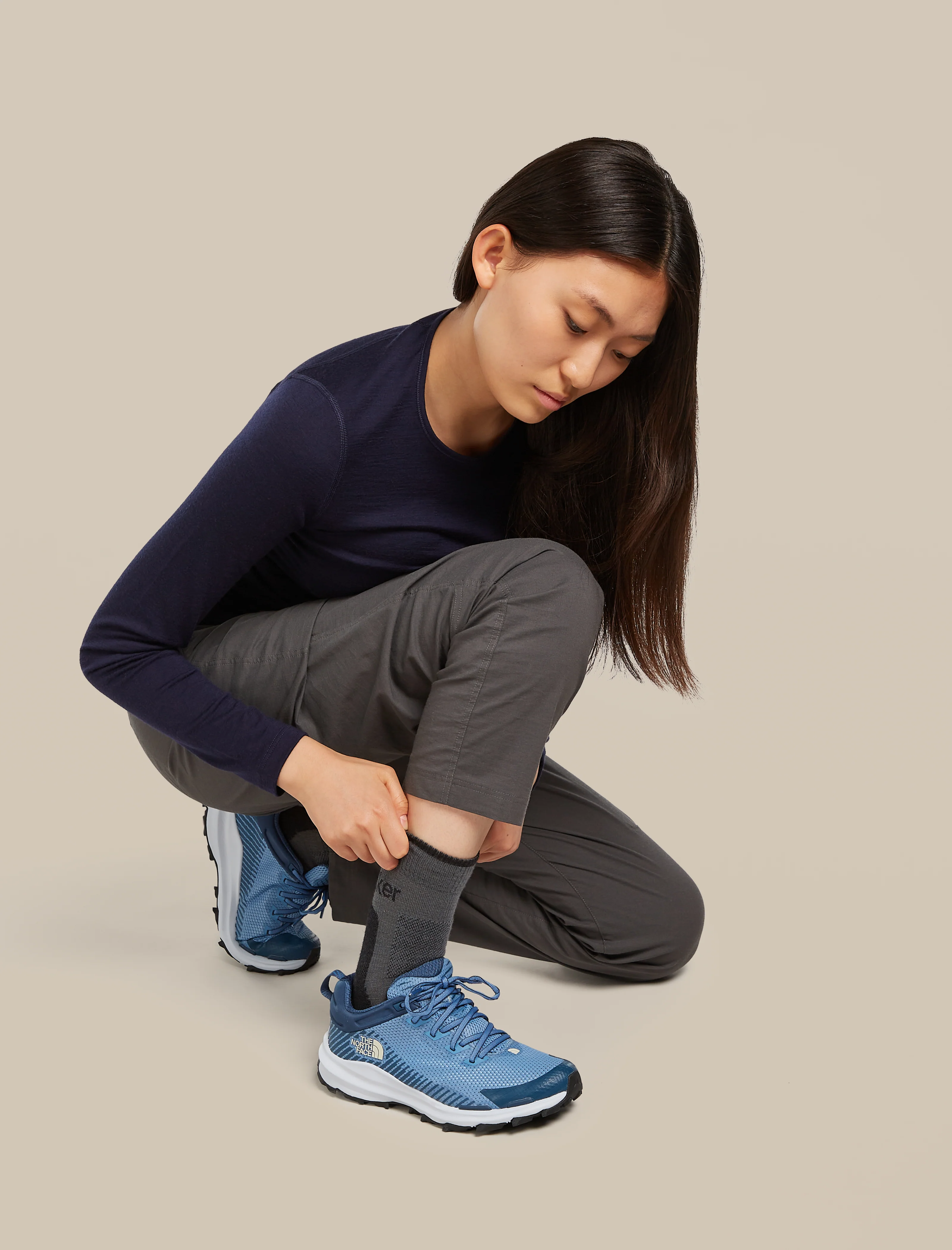 Calcetines para Mujer Merino Hike+ Medium Crew