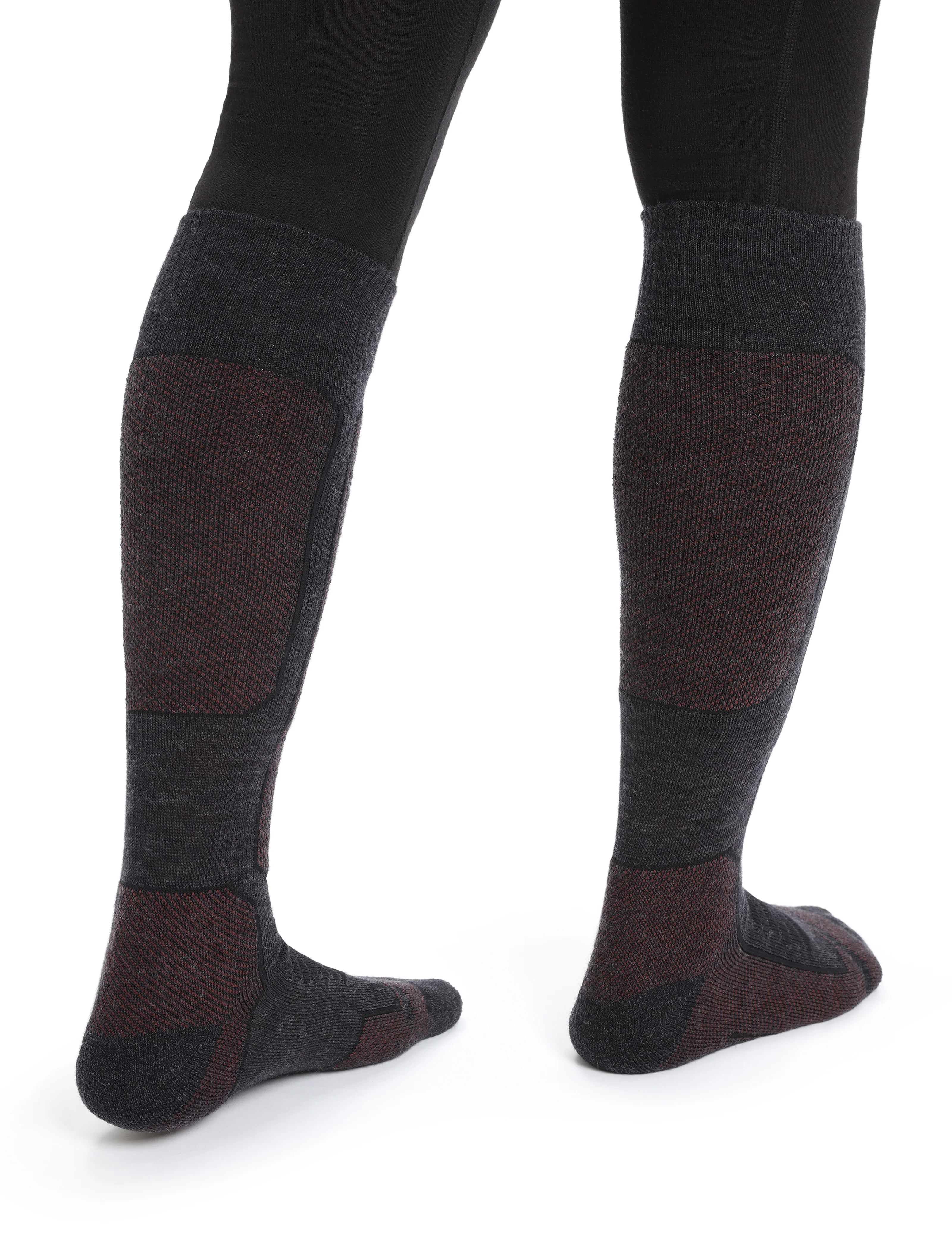 Calcetines para Mujer Merino Ski+ Mediano Sobre el Tobillo
