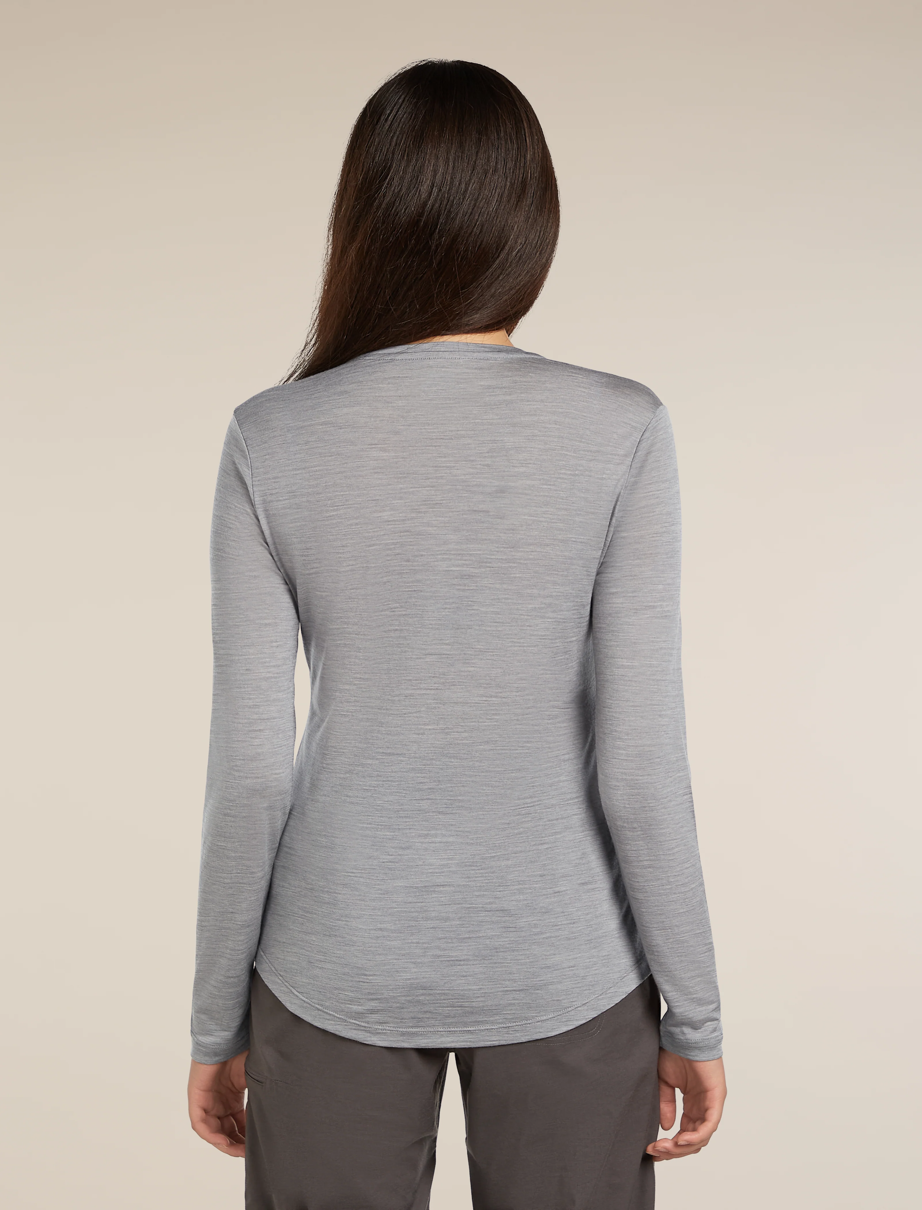 Camiseta de manga larga para mujer Merino Blend 125 Cool-Lite™ Sphere