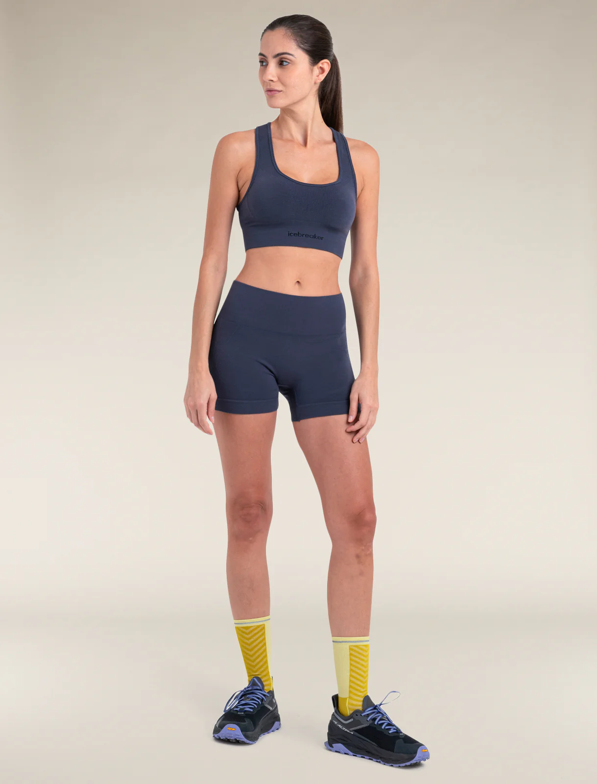Sujetador sin costuras de mezcla de lana merina 260 ZoneKnit™ para mujer