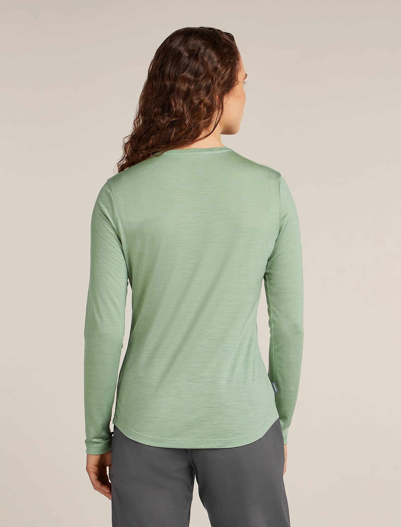 Camiseta de manga larga de fibra de lana merina 125 Cool-Lite™ Sphere para mujer
