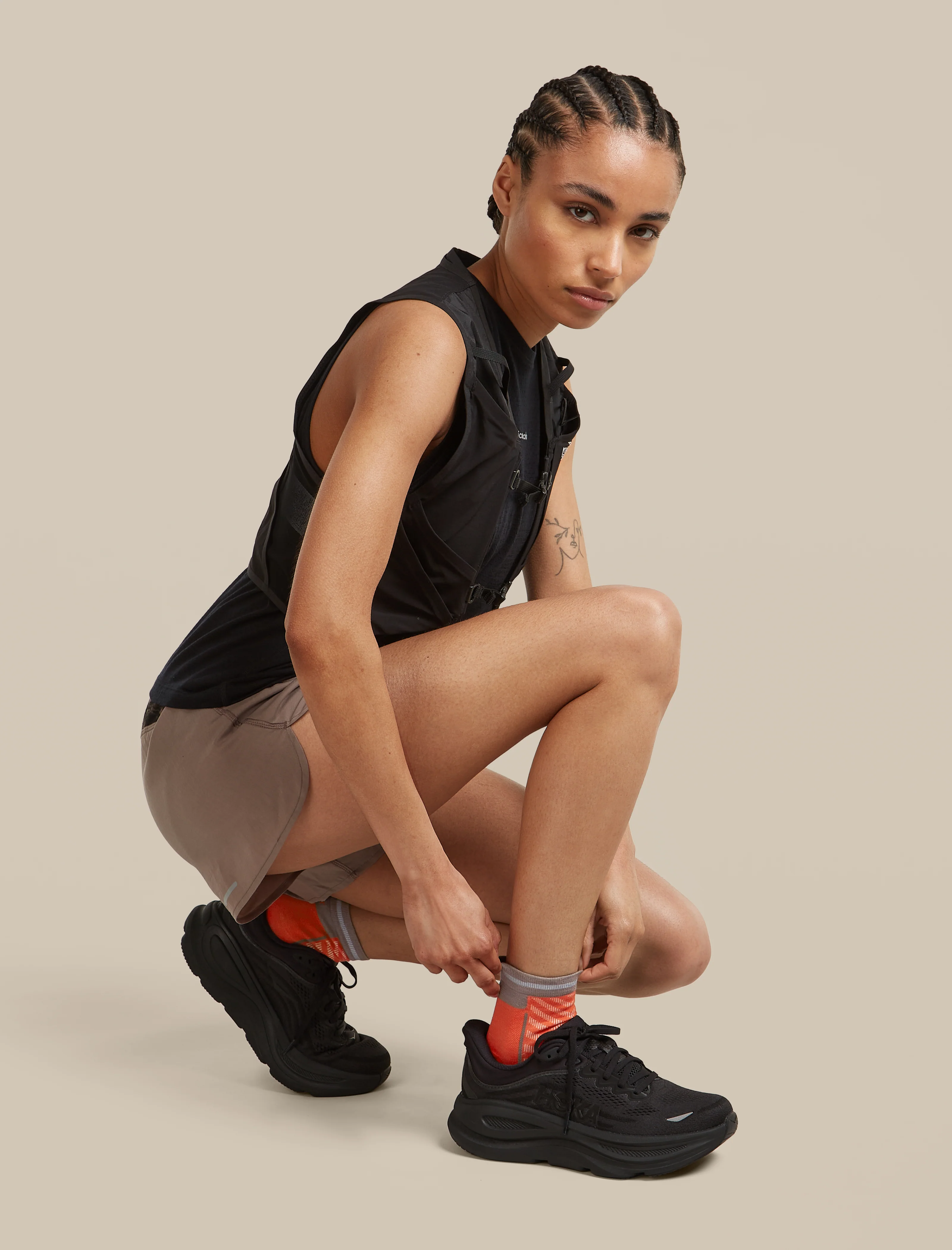 Calcetines para Mujer Merino Blend Run+ Ultraligeros Mini
