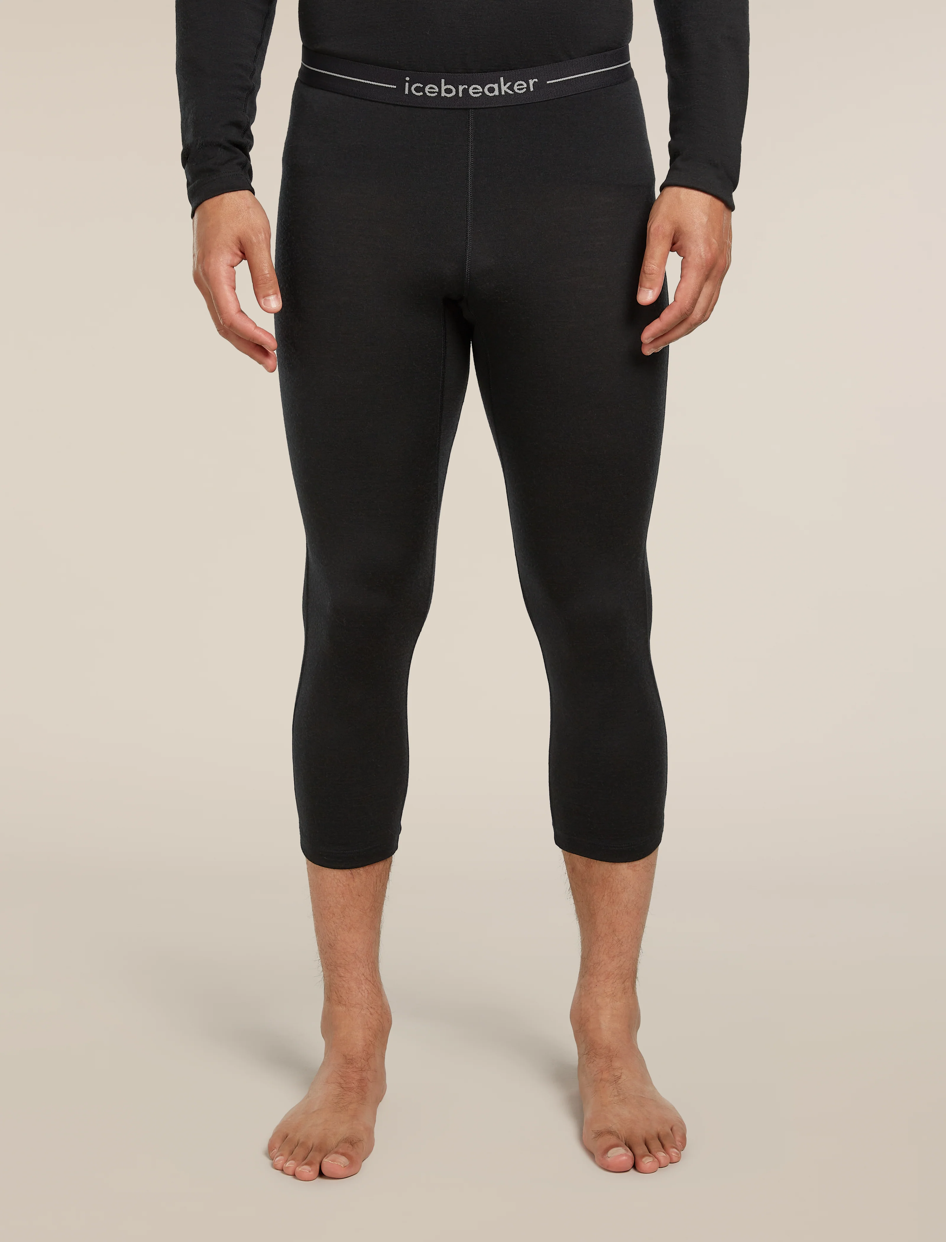 Pantalones térmicos 3/4 Oasis 200 de lana merina para hombre