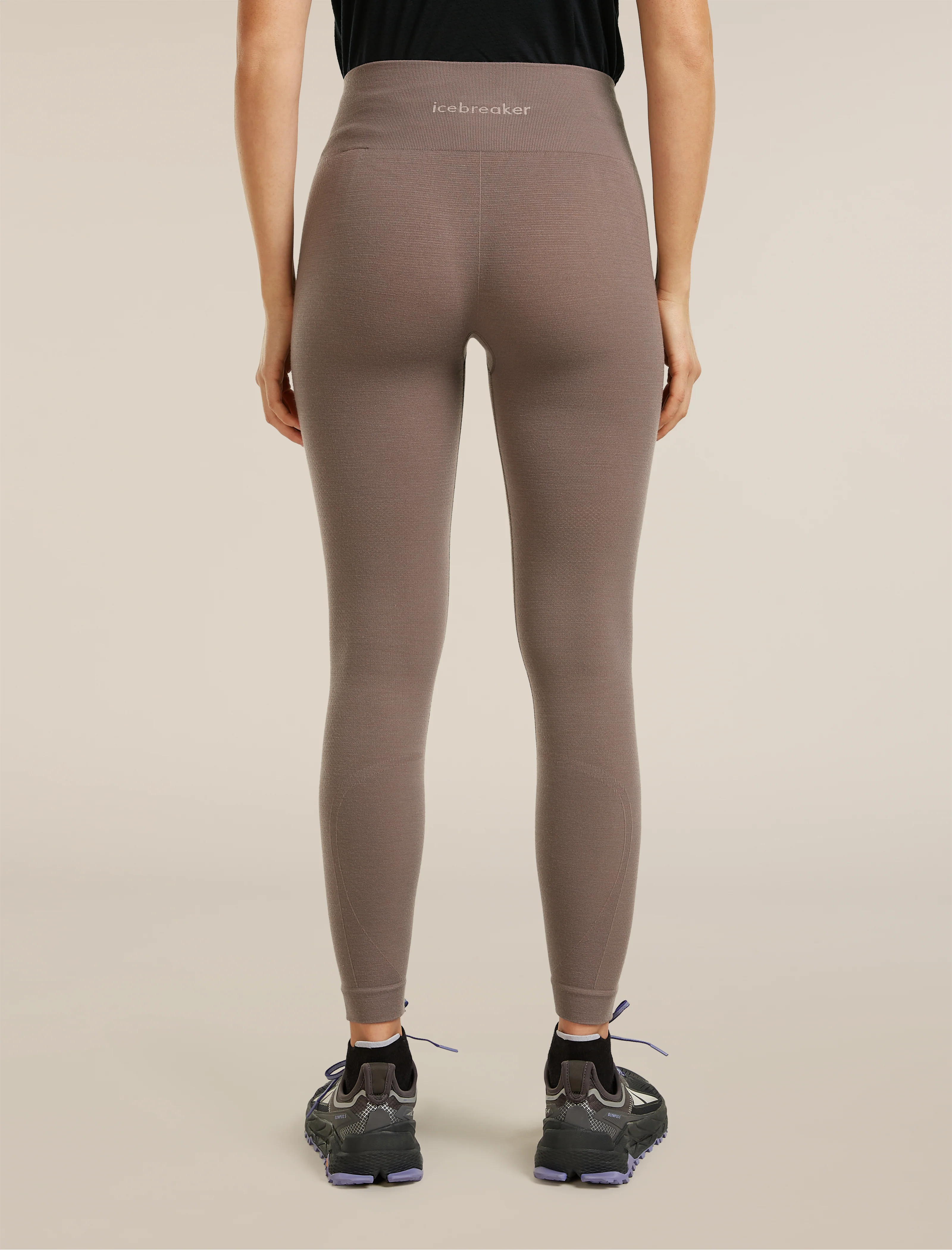 Mallas de 25" sin costuras de mezcla de lana merina 260 ZoneKnit™ para mujer