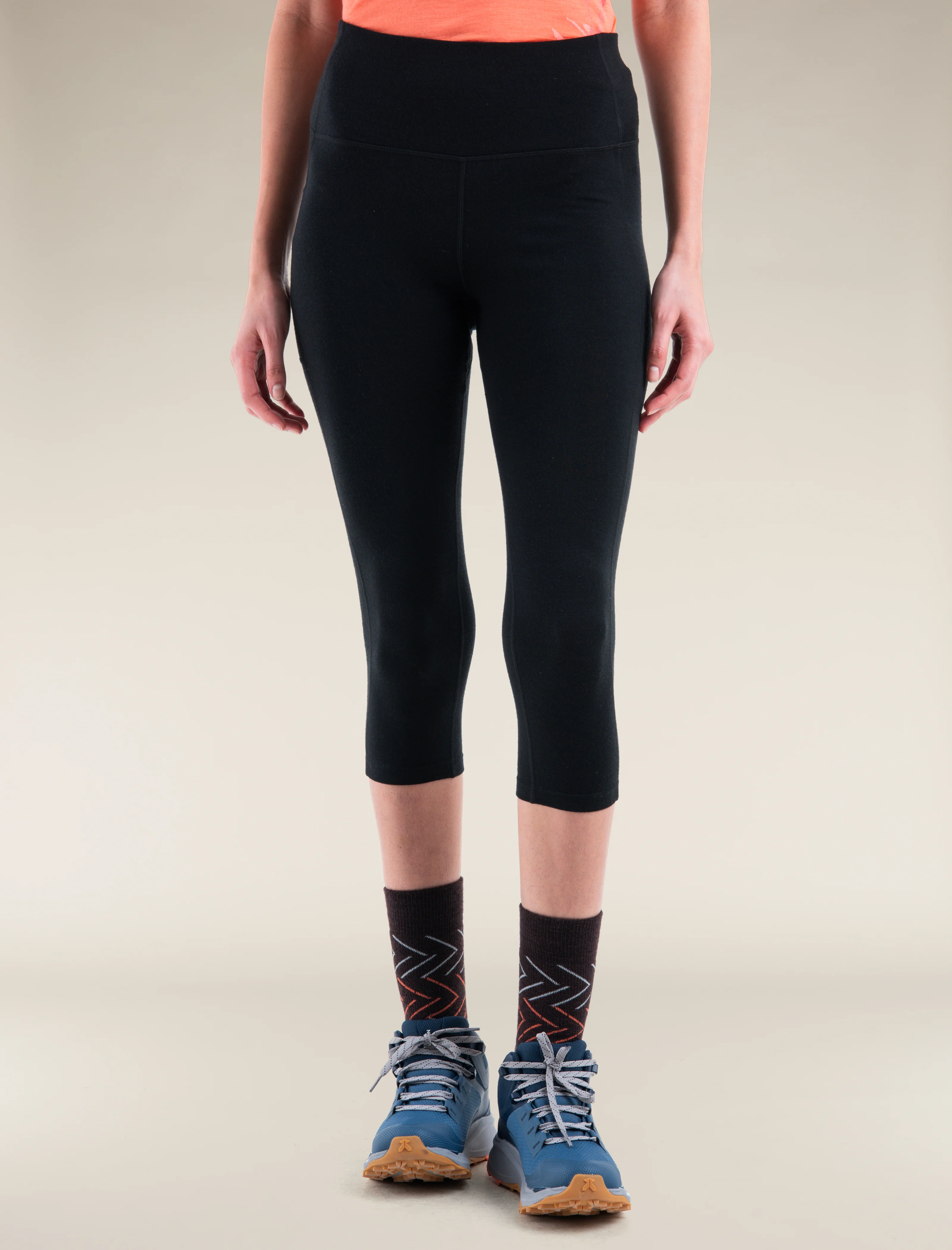 Mallas de 20" de altura 3/4 para mujer Merino 260 Fastray