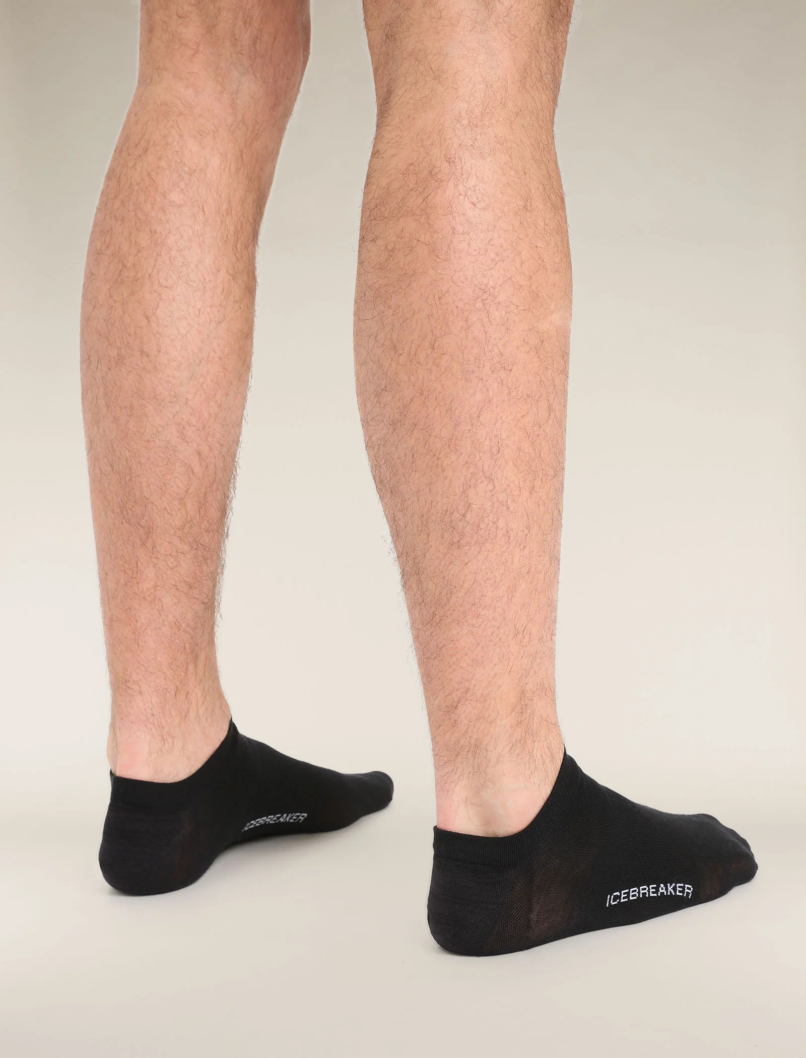 Calcetines sin mostrar de lana merino para hombre, tejido fino, estilo de vida