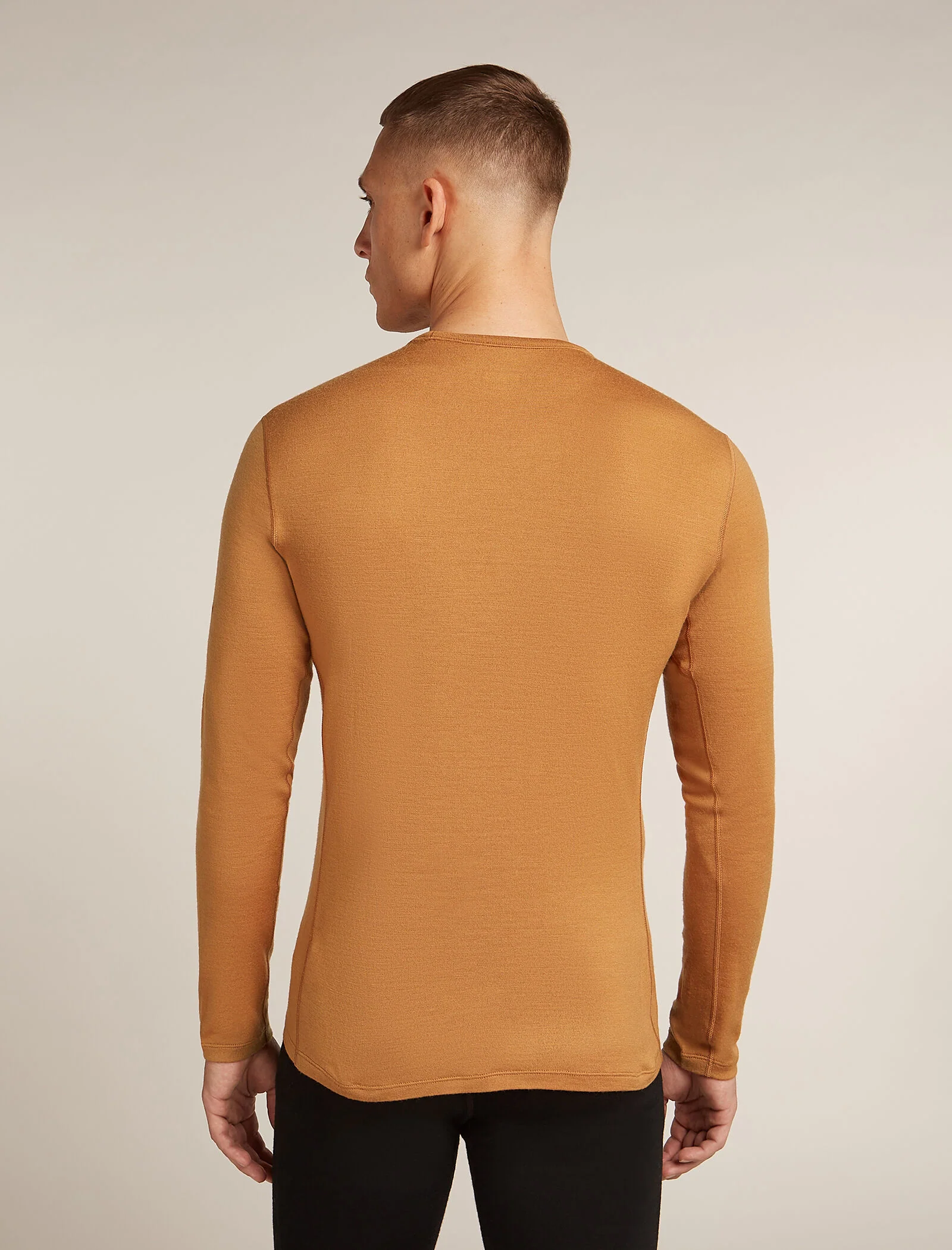 Camiseta térmica de manga larga Crewe de lana merina 260 Tech para hombre