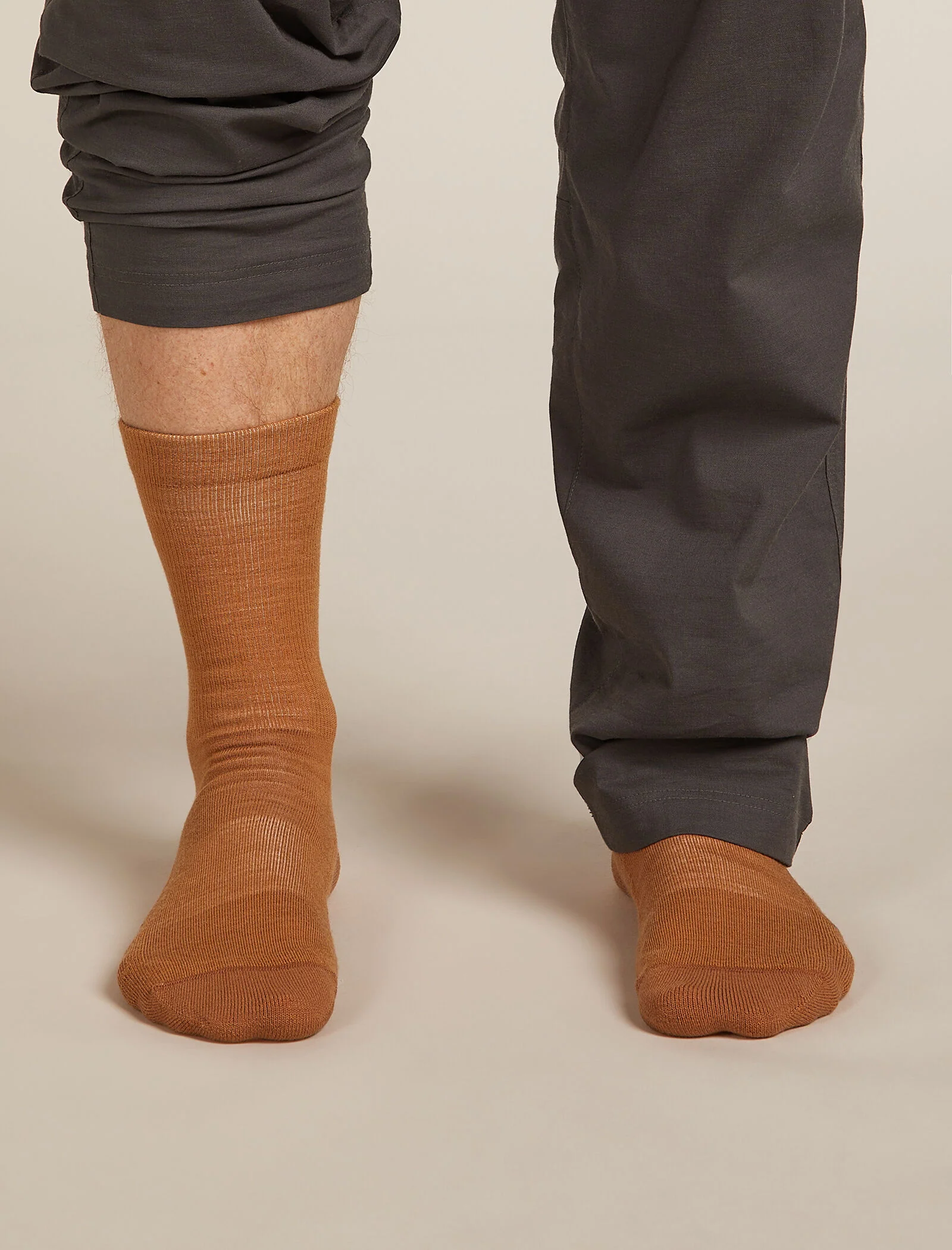 Calcetines para Hombres de Lana Merina Estilo de Vida Ligeros de Manga Corta