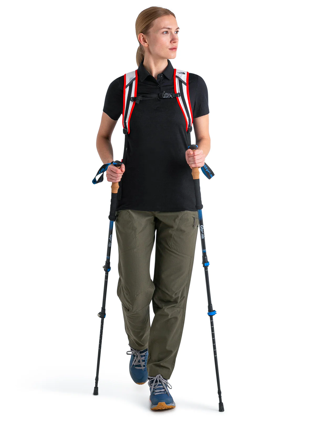 Polo corto de manga mujer Merino 150 Tech Lite