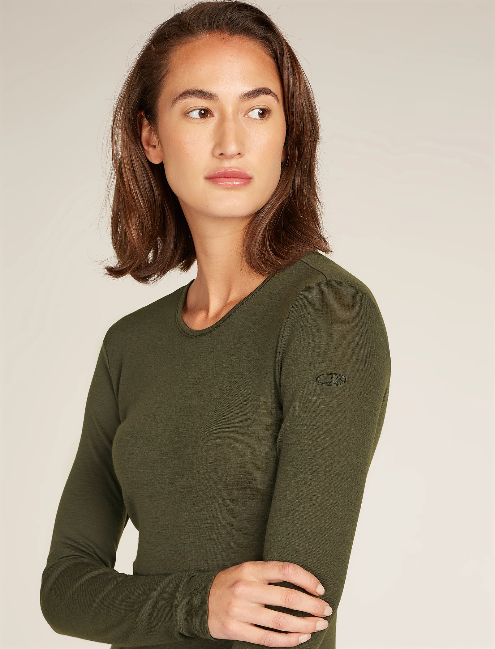 Camiseta térmica de manga larga Crewe para mujer Merino 175 Everyday