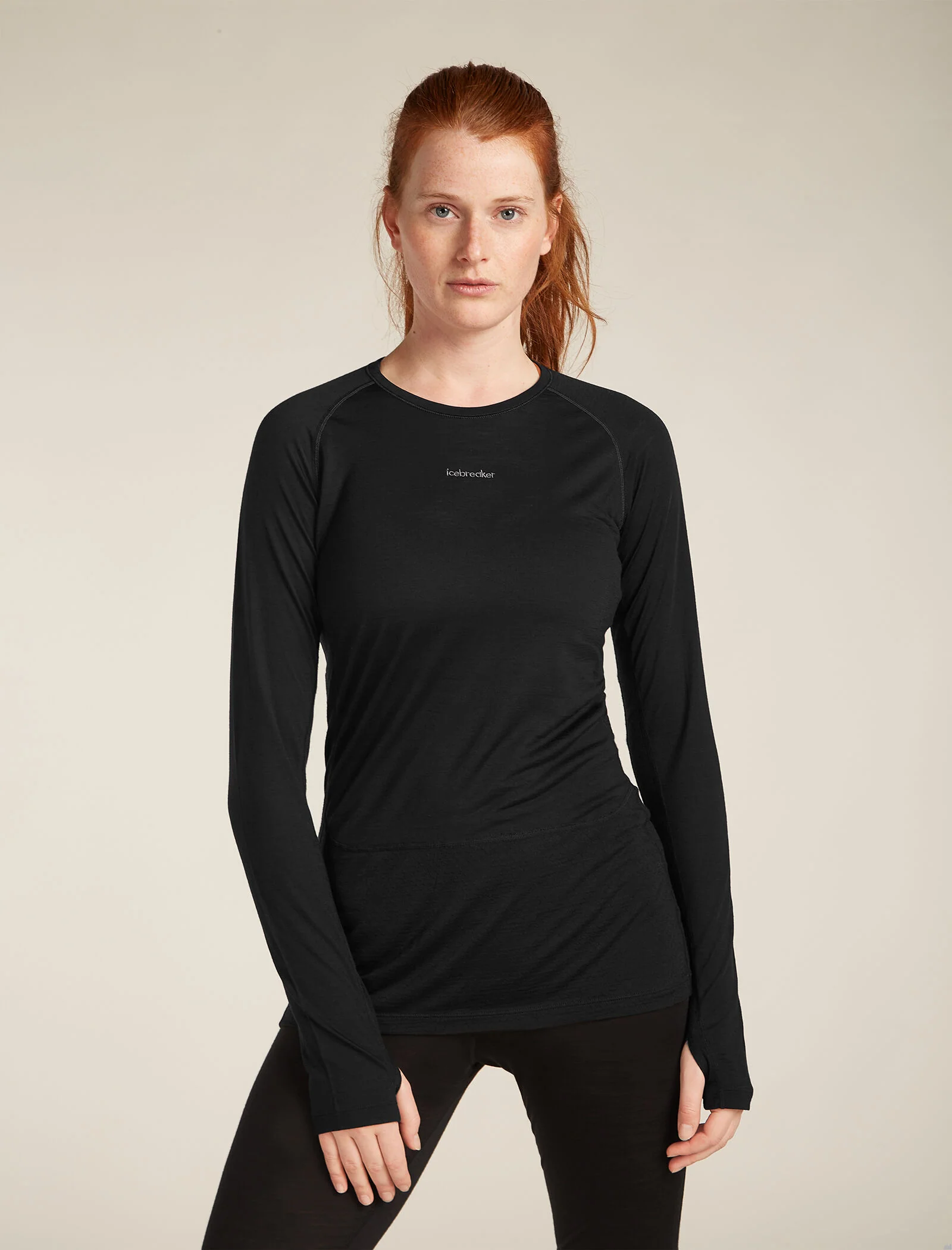Camiseta térmica de manga larga para mujer Merino Blend 125 ZoneKnit™