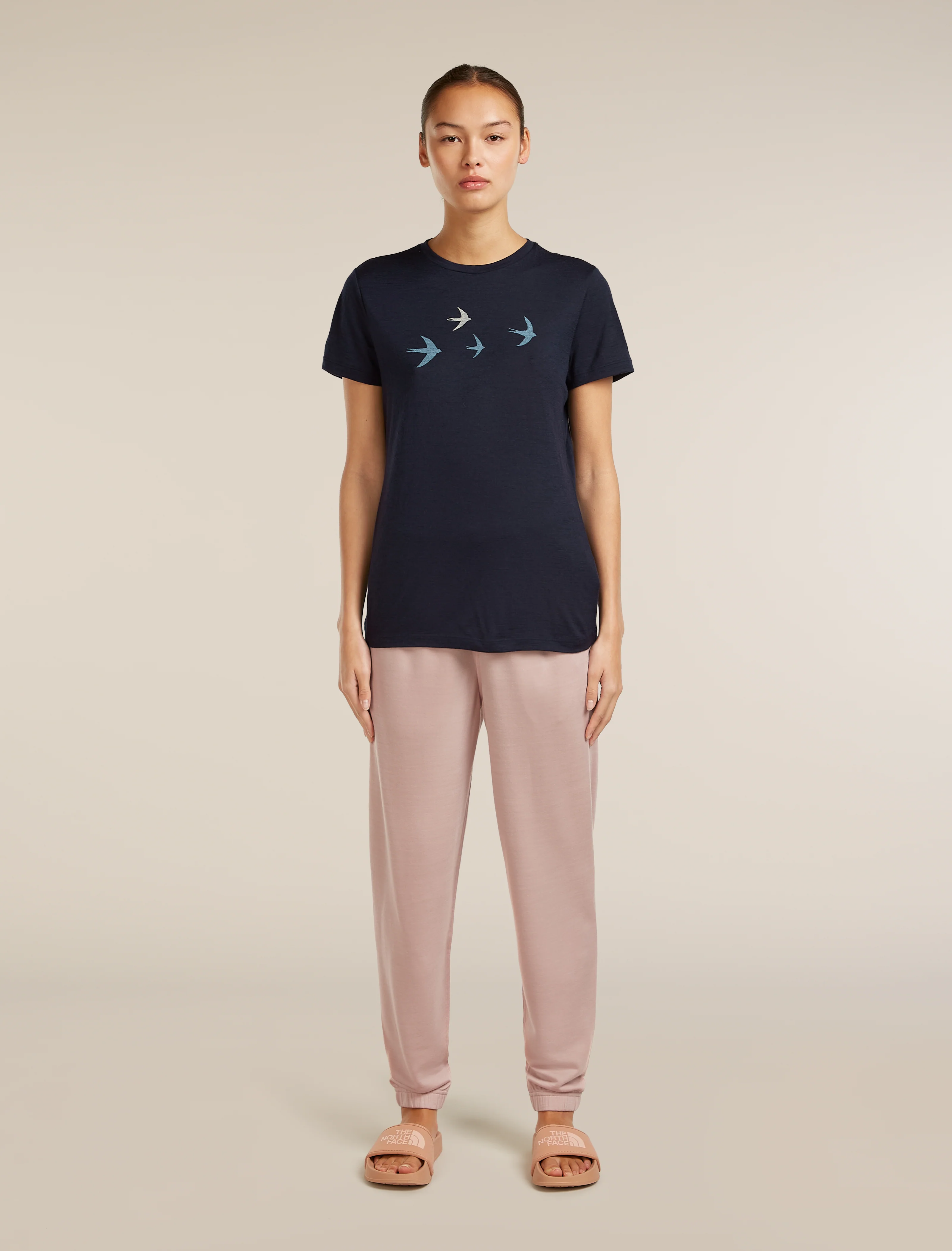 Pantalones Drift de Mezcla de Merino para Mujer 150