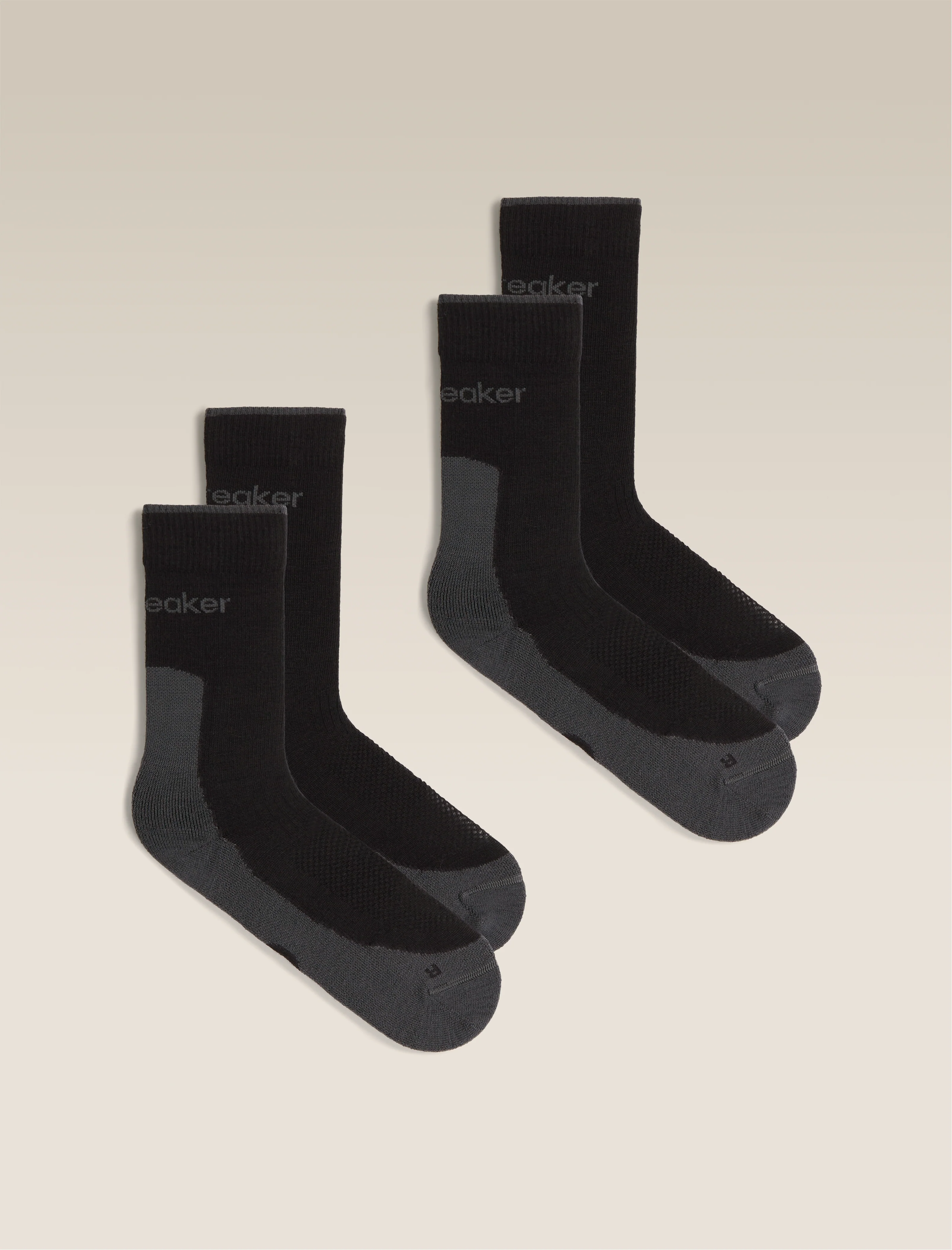 Calcetines para Hombre Merino Hike+ Light Crew 2 Unidades