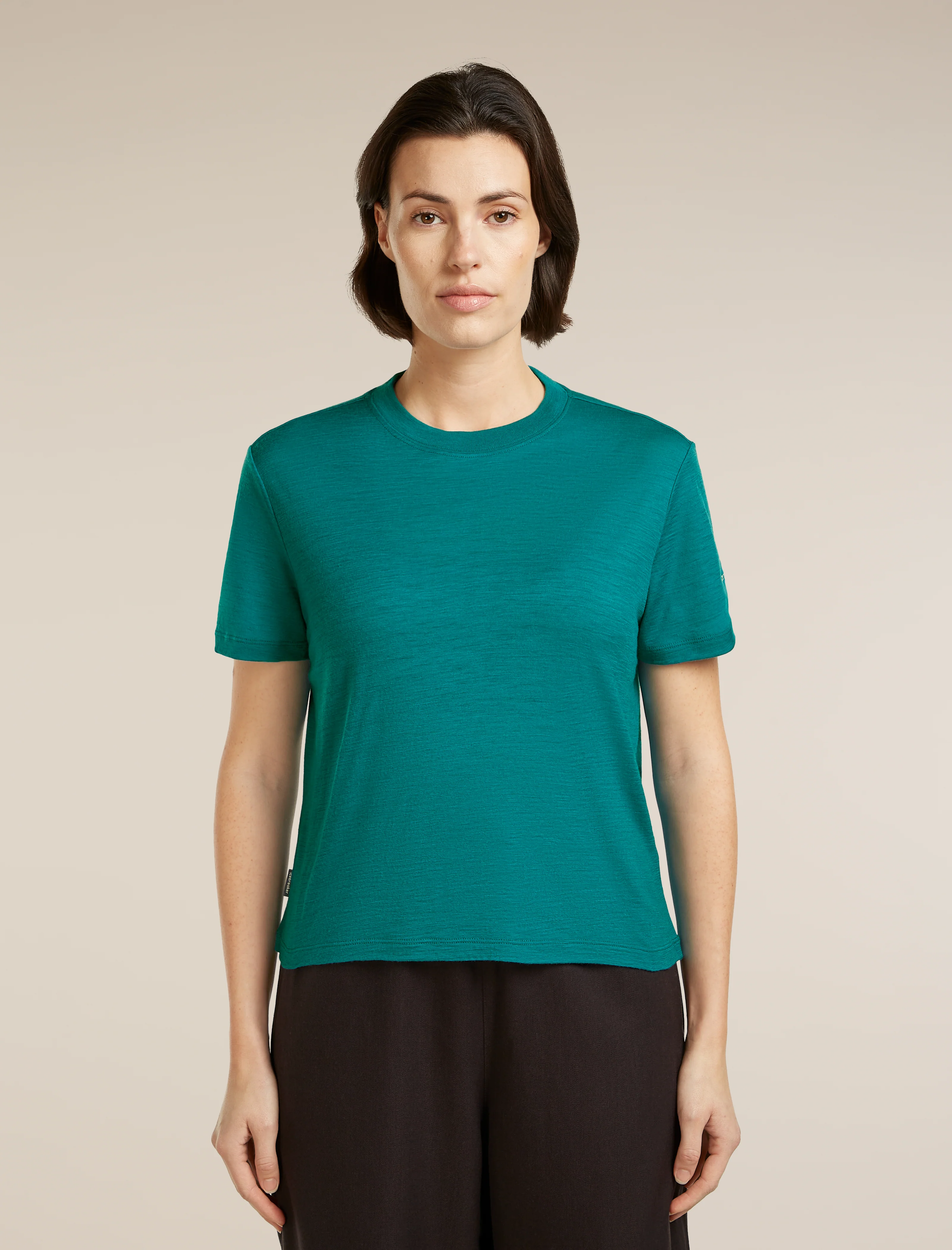 Camiseta Corta de Manga Corta Tech Lite Merino 150 para Mujer