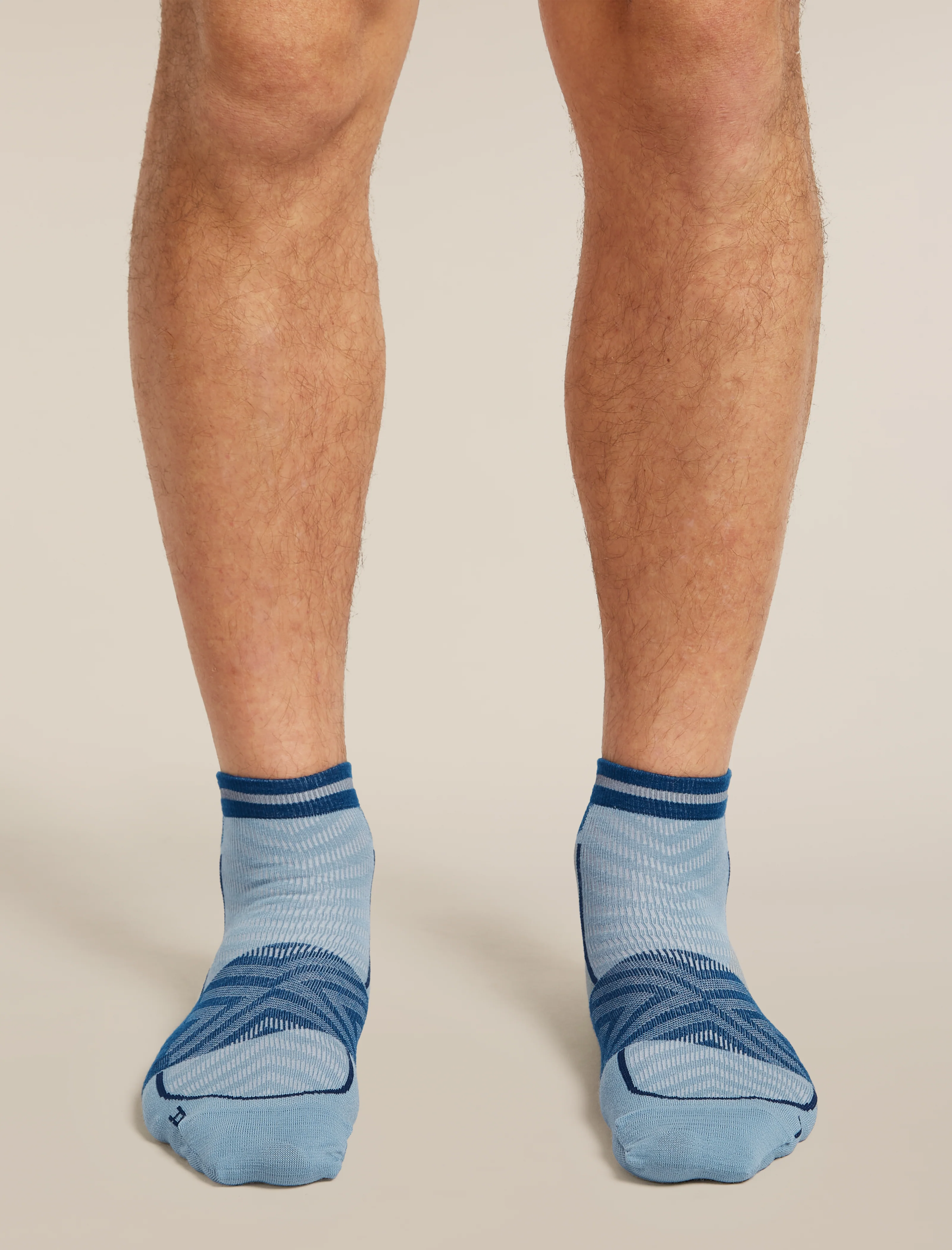 Calcetines ultraligeros mini Run+ de mezcla de lana merina para hombre