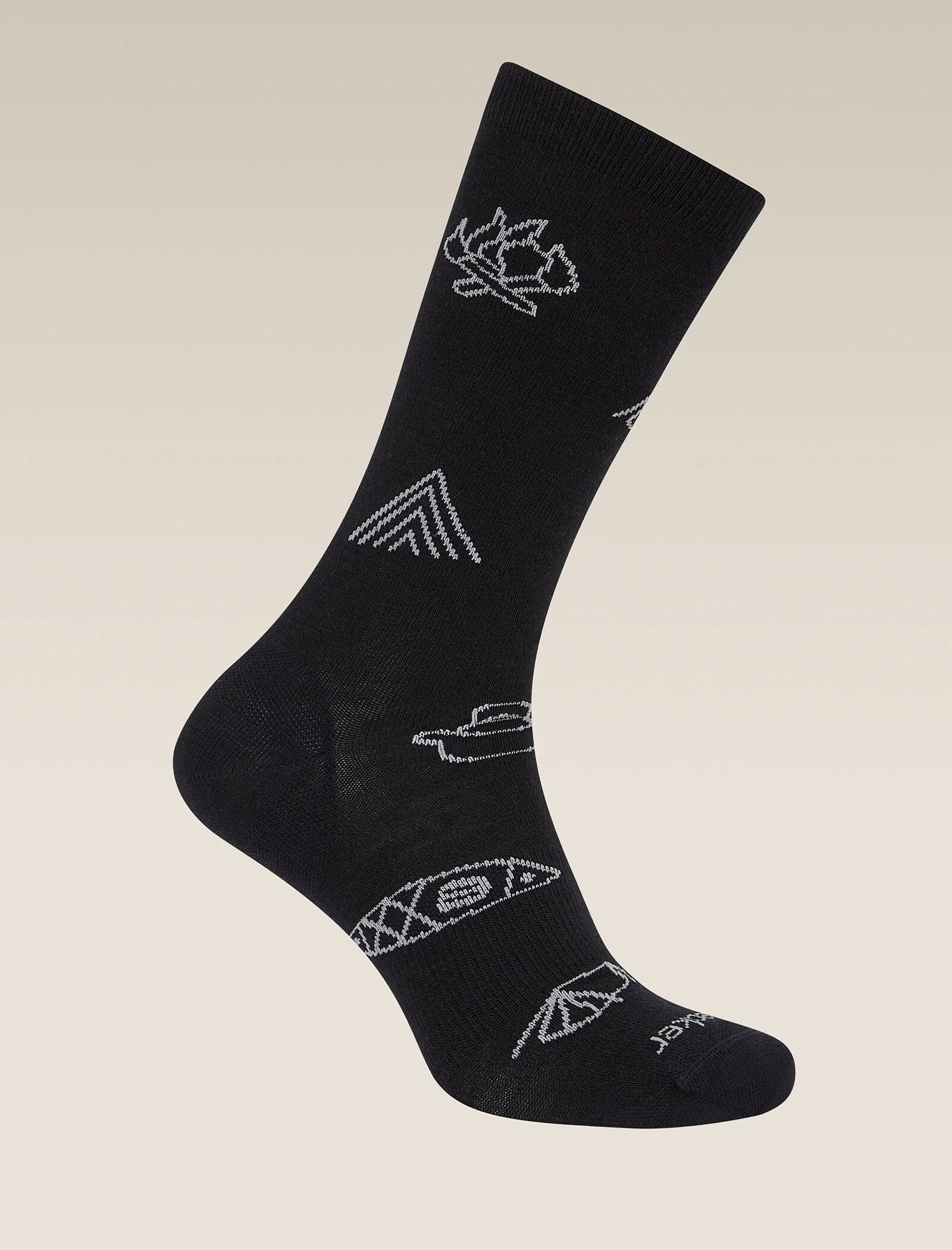 Calcetines para Hombre Merino Lifestyle Ultraligeros de Manga Corta Camp Essentials