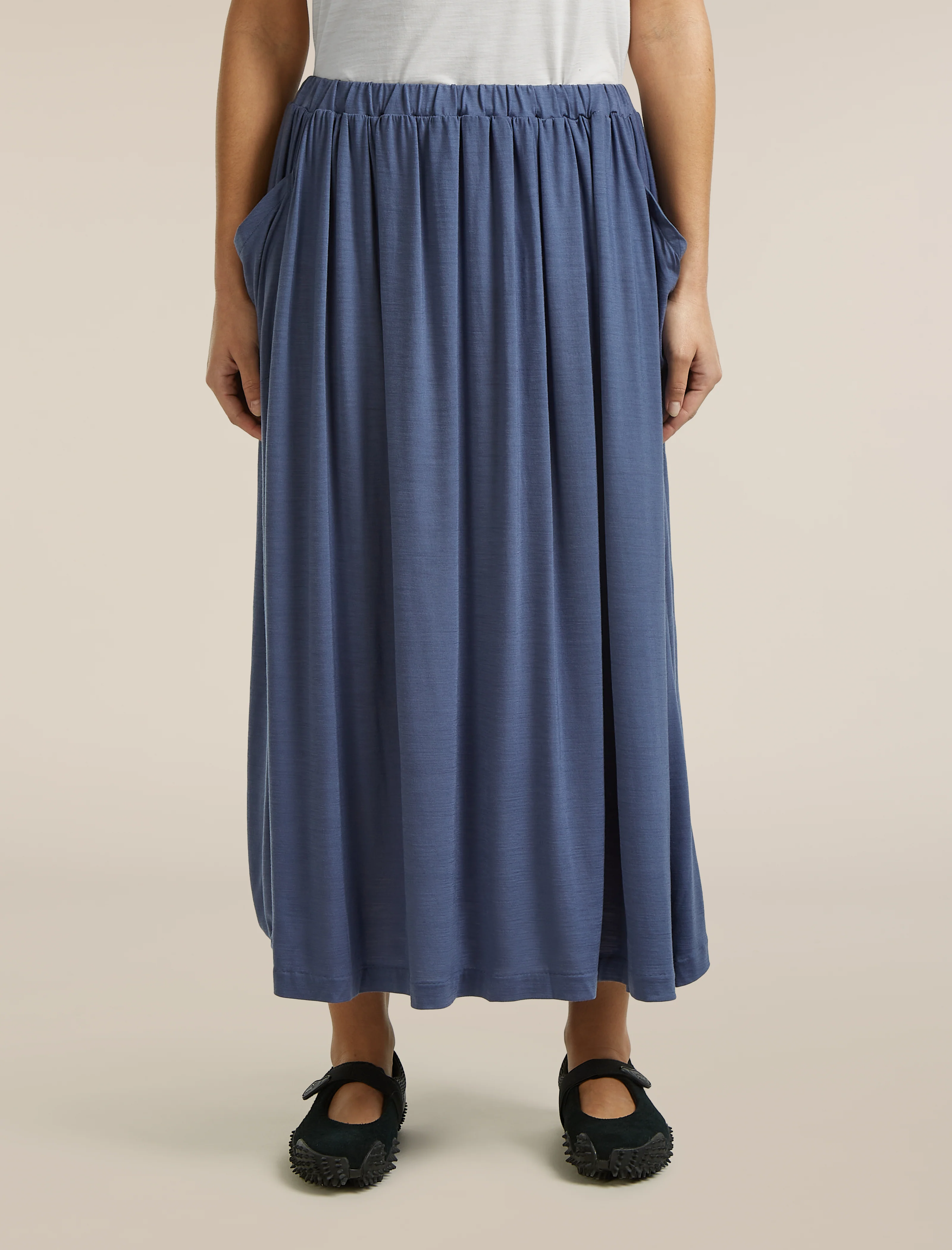 Falda de mezcla de lana merina 125 Cool-Lite™ para mujer