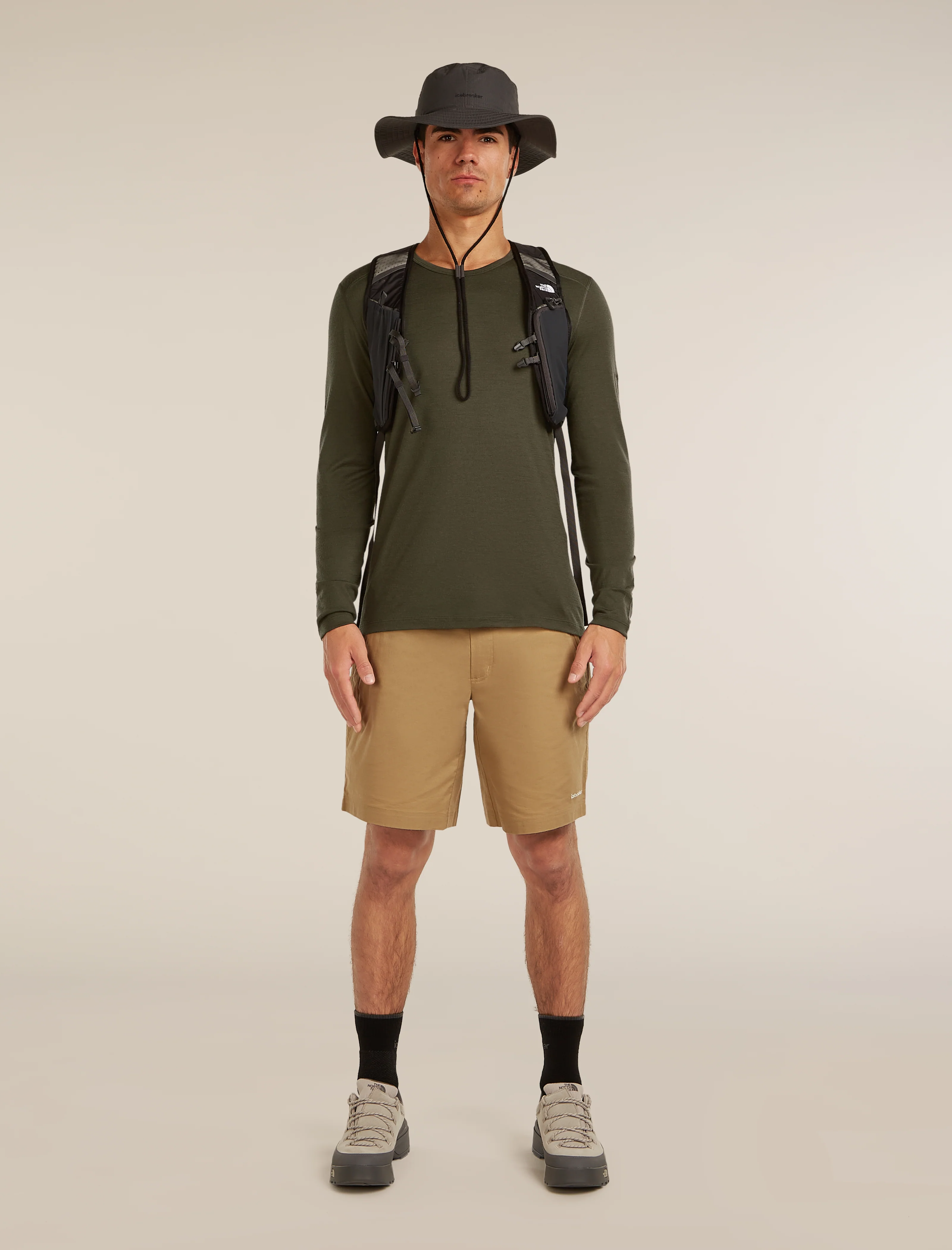 Camiseta de manga larga Oasis para hombre de Merino 200