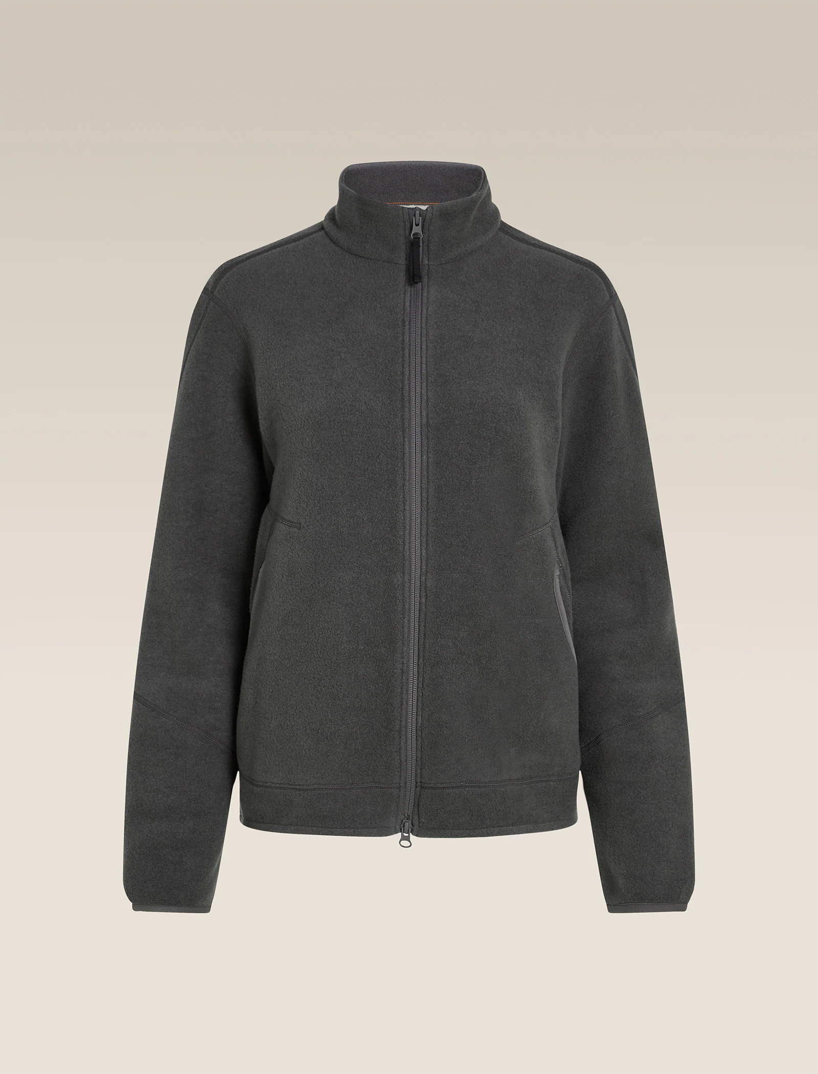 Chaqueta de Felpa Clásica de Manga Larga con Cremallera para Mujer Merino Blend 800 RealFleece™