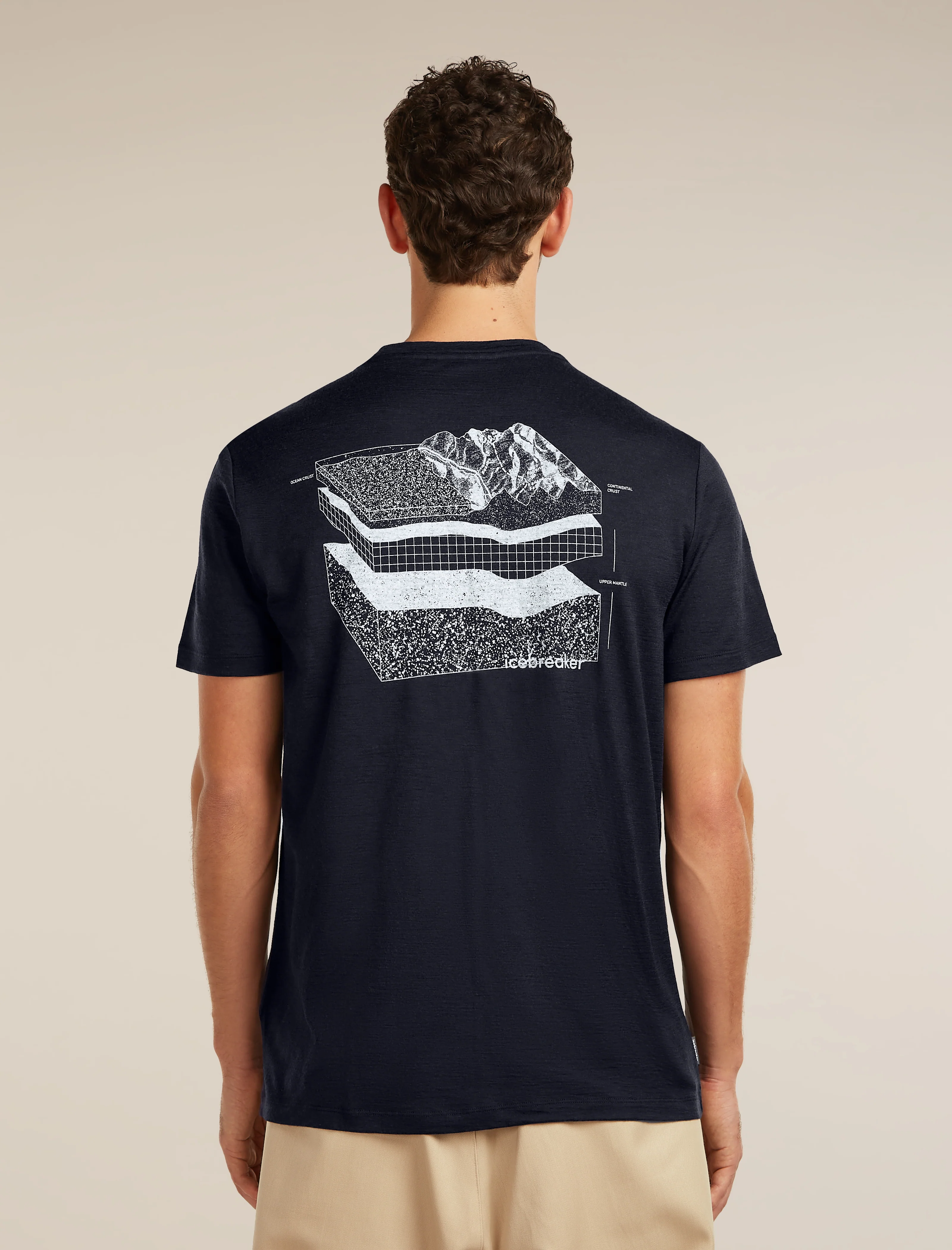 Camiseta de manga corta técnica Merino 150 Tech Lite para hombre Evolving Layers