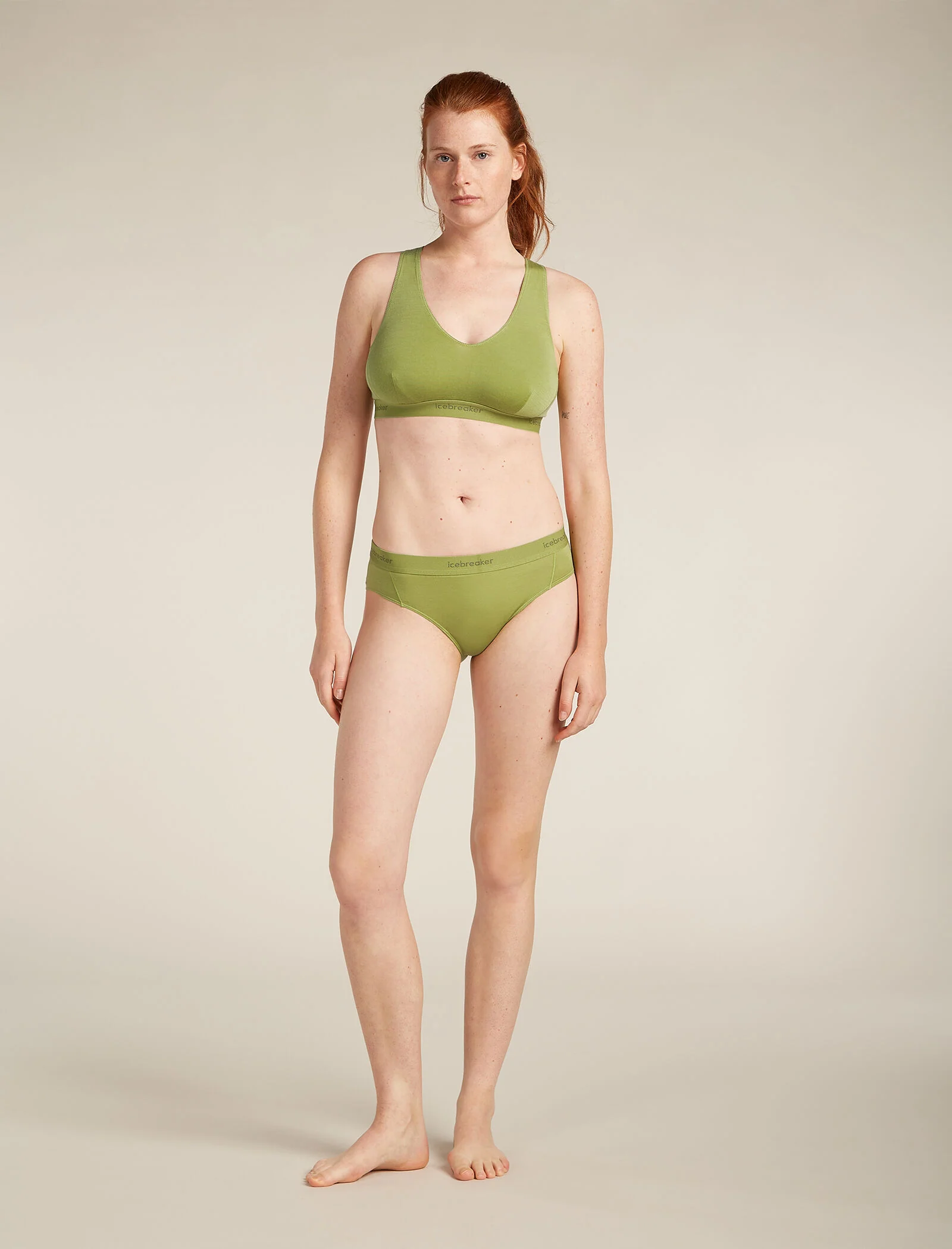Sujetador racerback Sprite de mezcla de lana merina 125 Cool-Lite™ para mujer