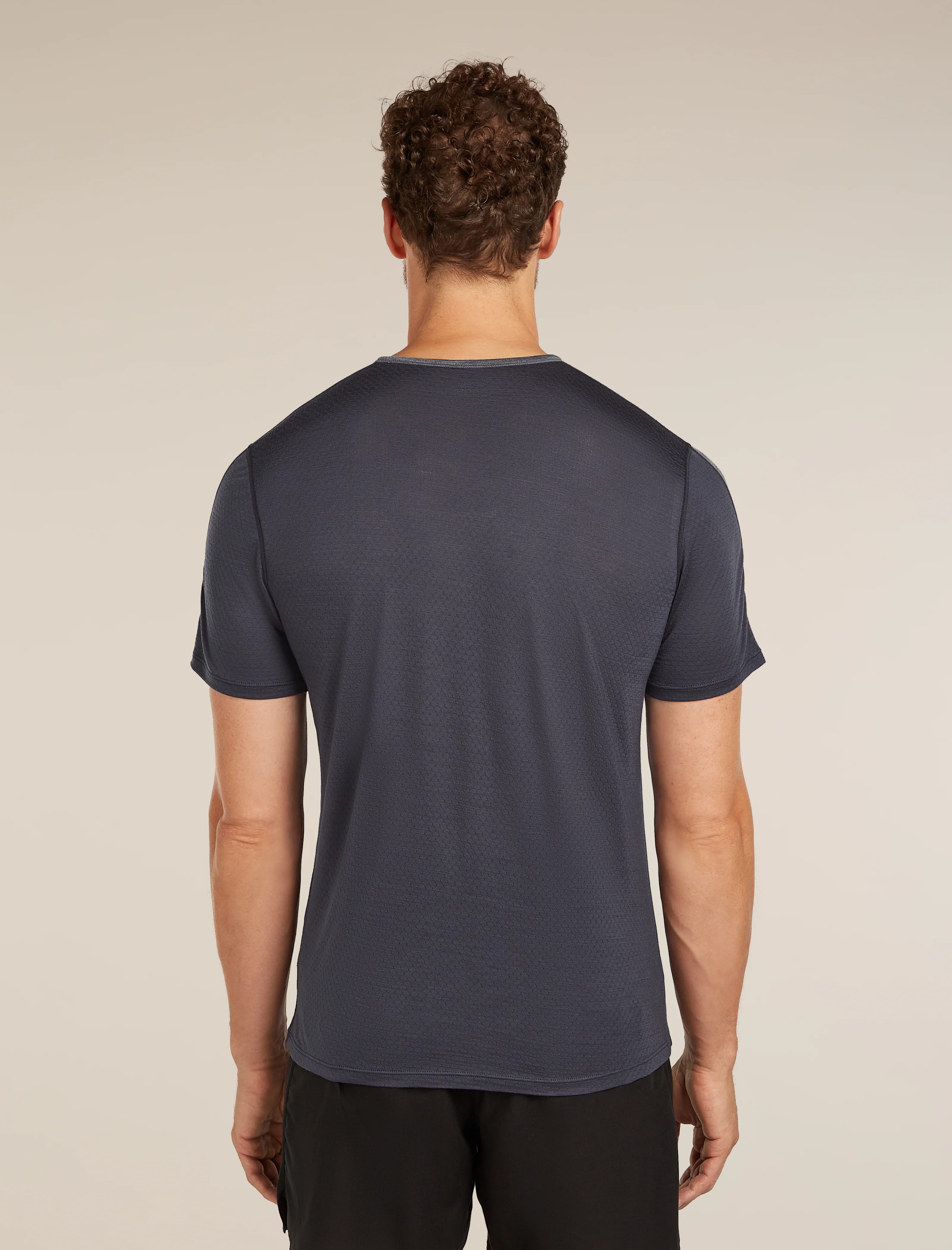 Camiseta corta de manga para hombre Merino Blend 125 ZoneKnit™ Energy Wind