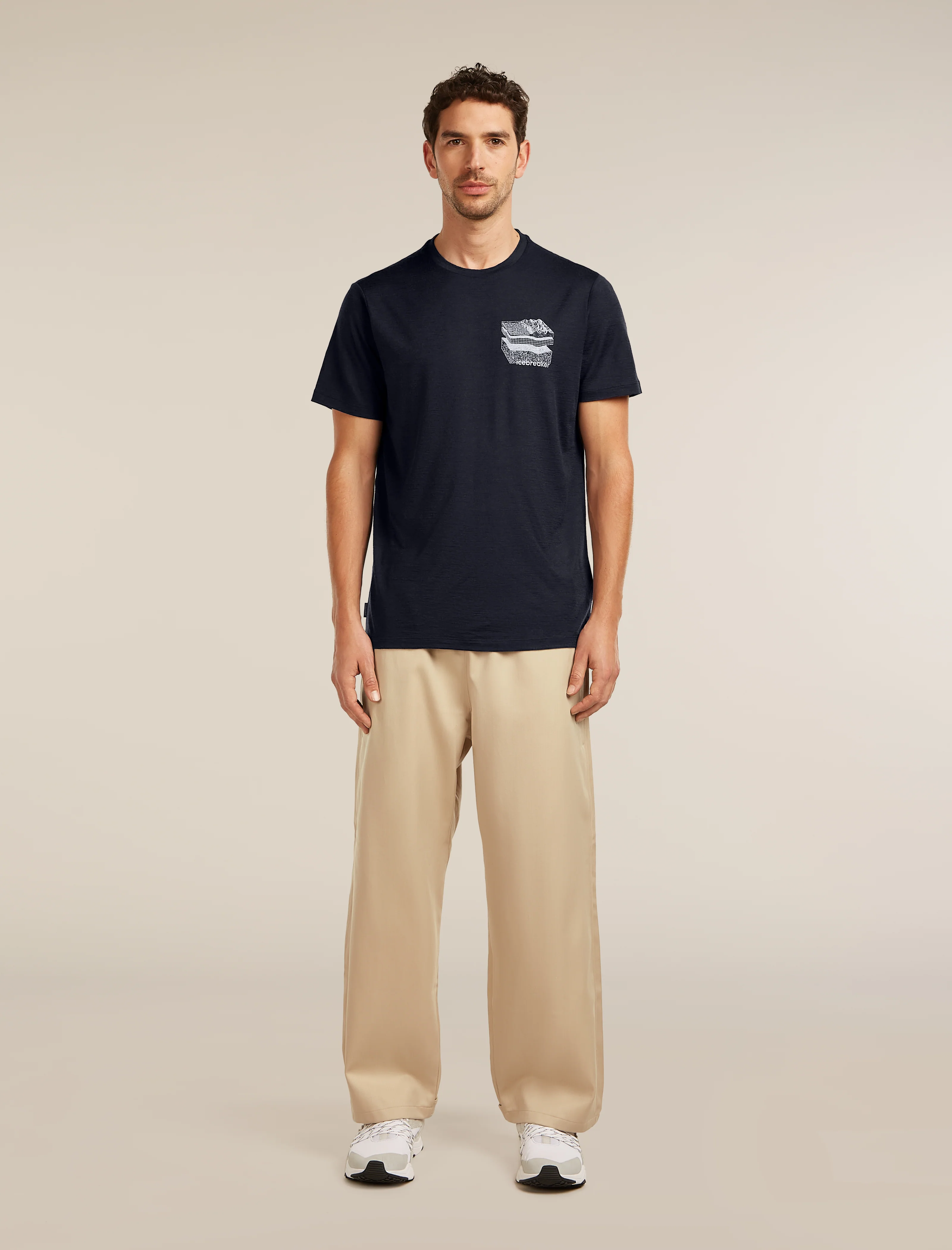 Camiseta de manga corta técnica Merino 150 Tech Lite para hombre Evolving Layers