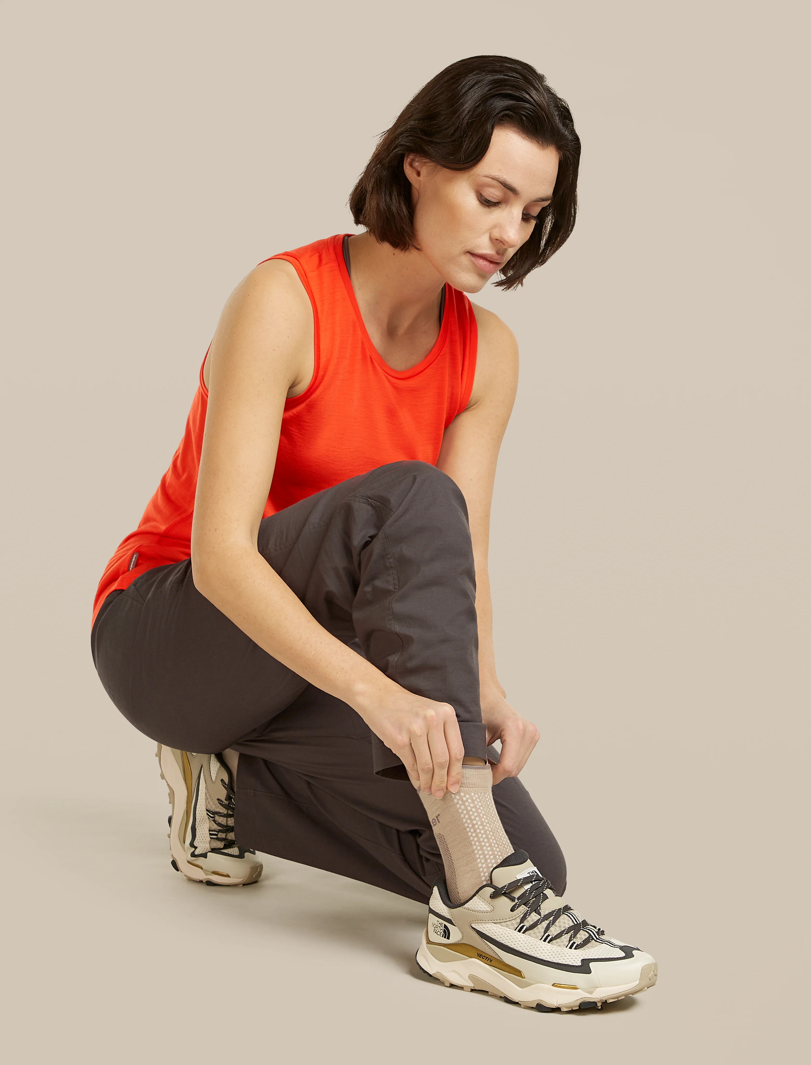 Calcetines para mujer Merino Hike+ Ultraligeros de media caña