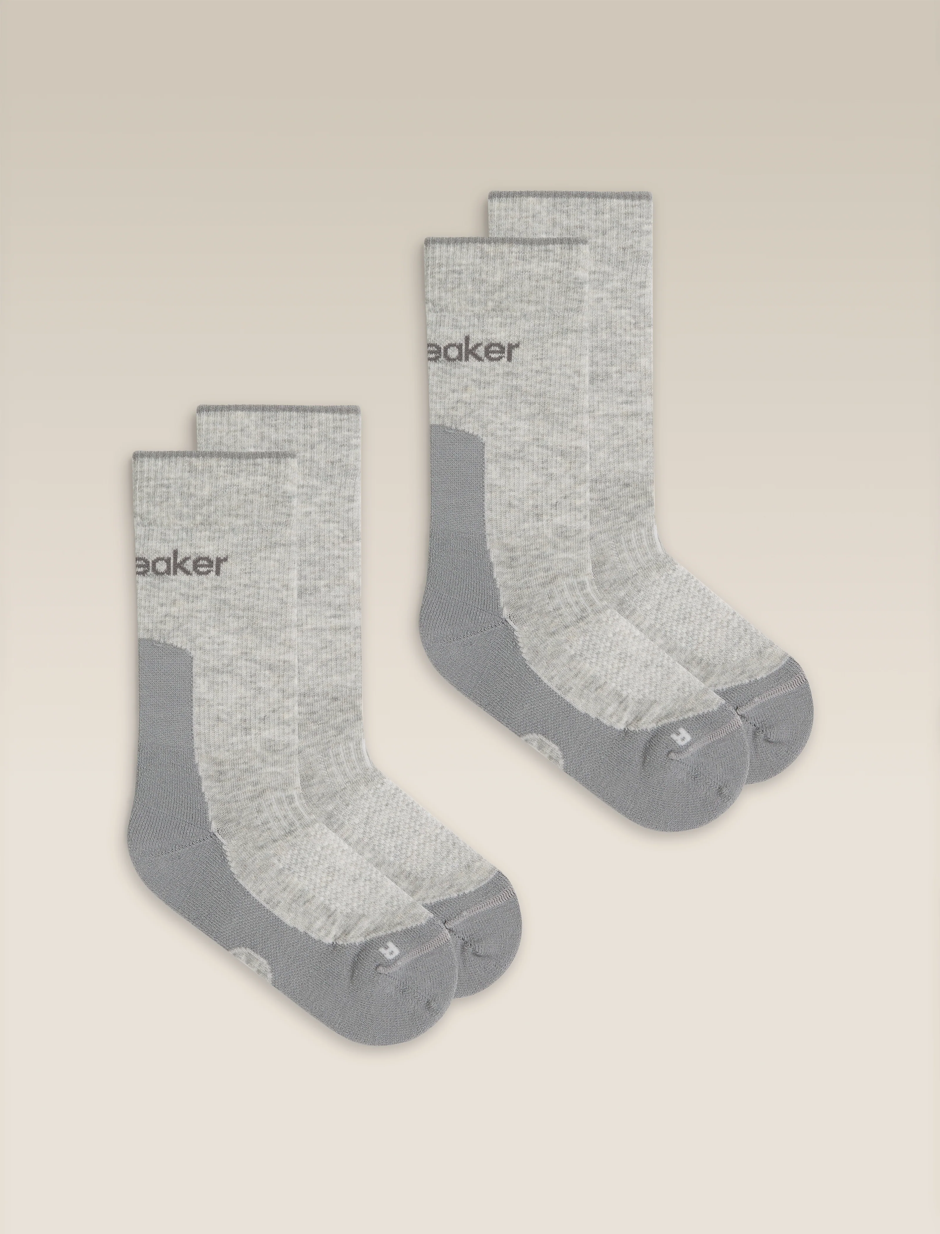 Calcetines para Mujer Merino Hike+ Light Crew 2 Unidades