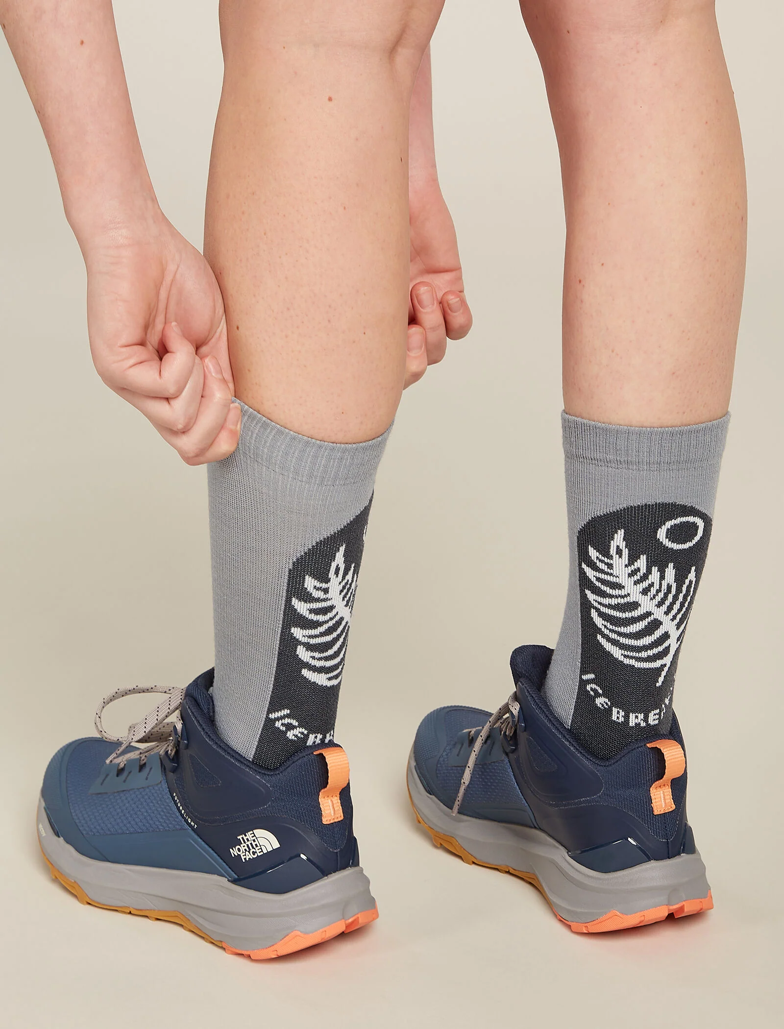 Calcetines para mujer Merino Hike+ Light Crew Fresco Verde