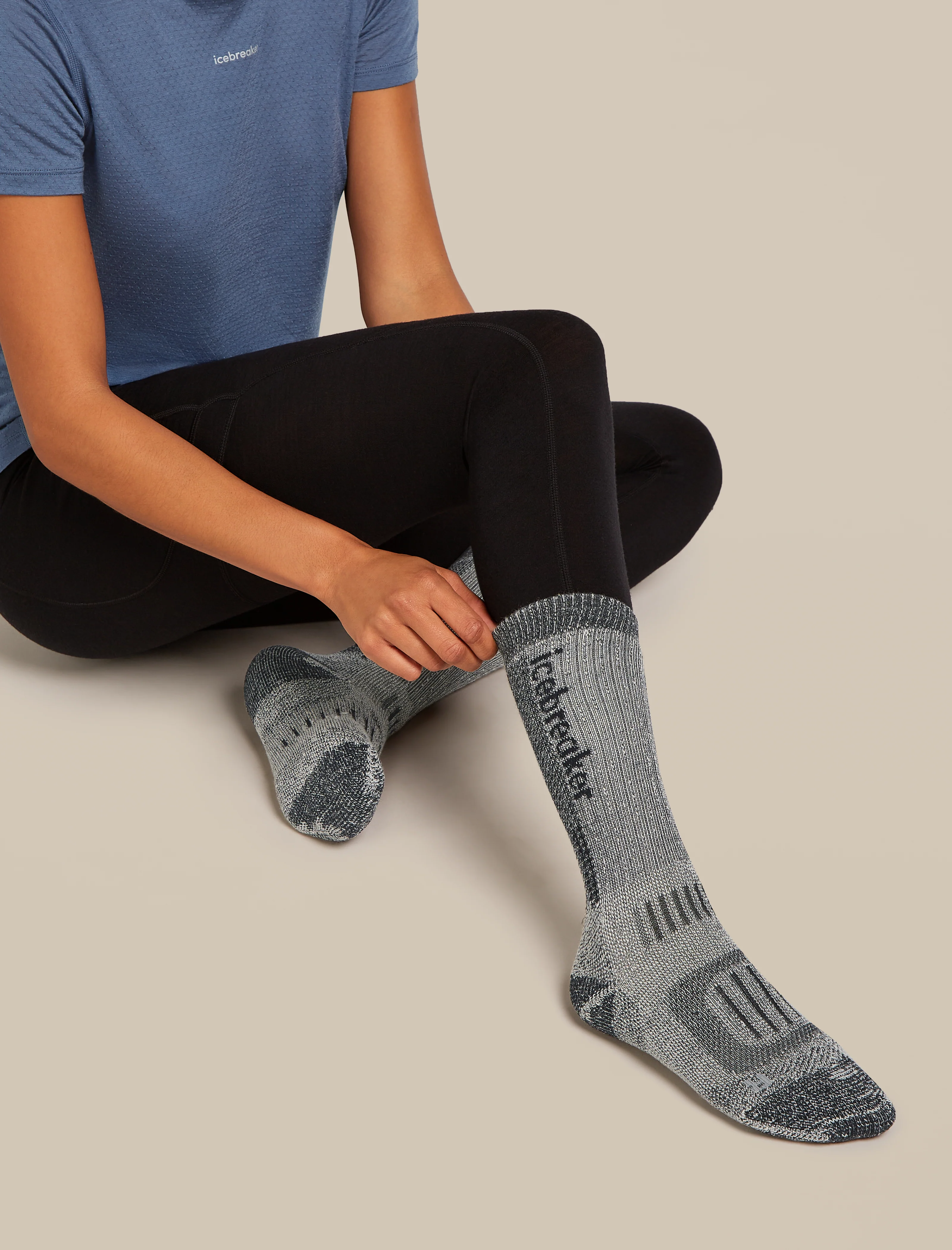 Calcetines para mujer Merino Hike+ Mountaineer de media caña