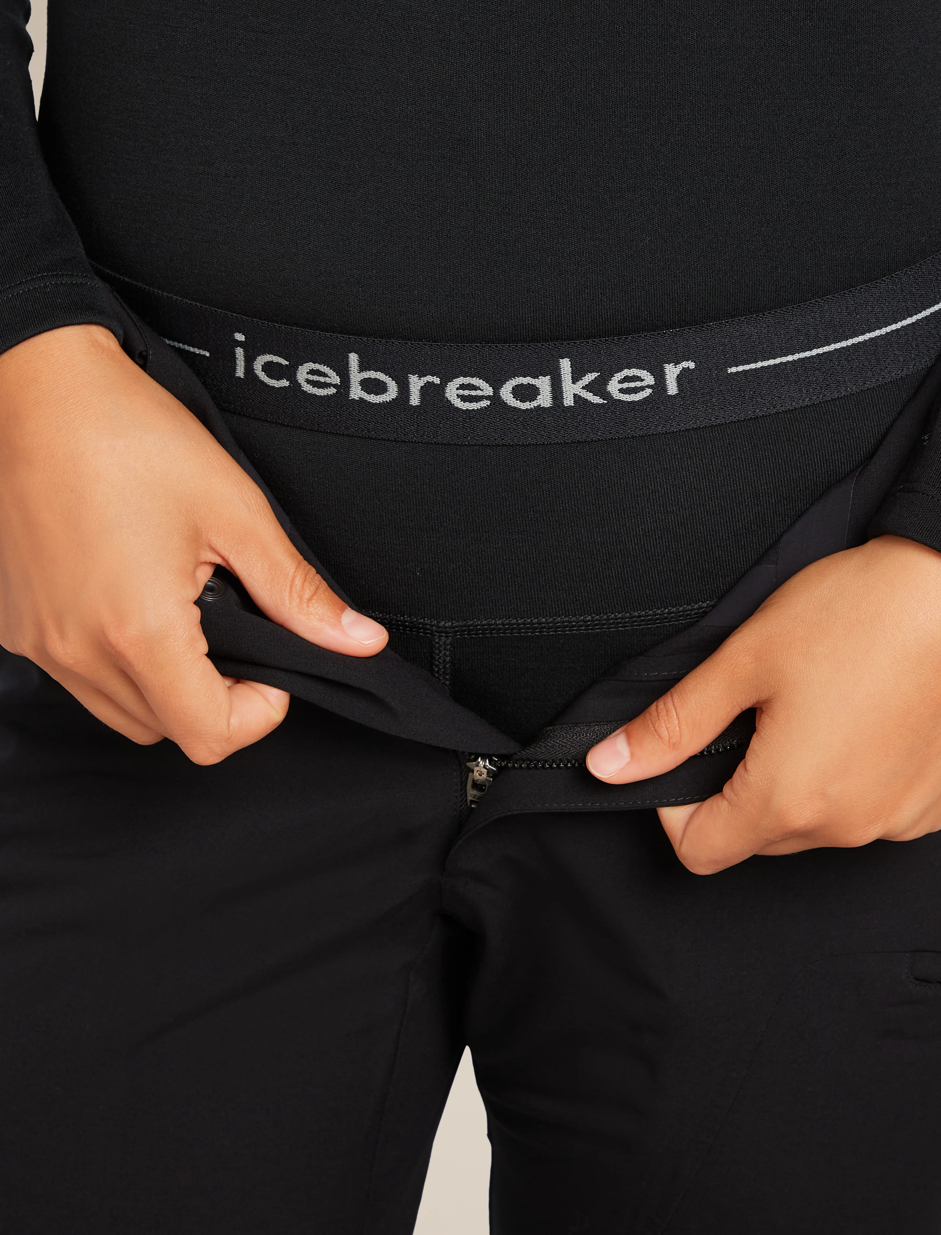 Pantalones térmicos para mujer 300 MerinoFine™ Polar