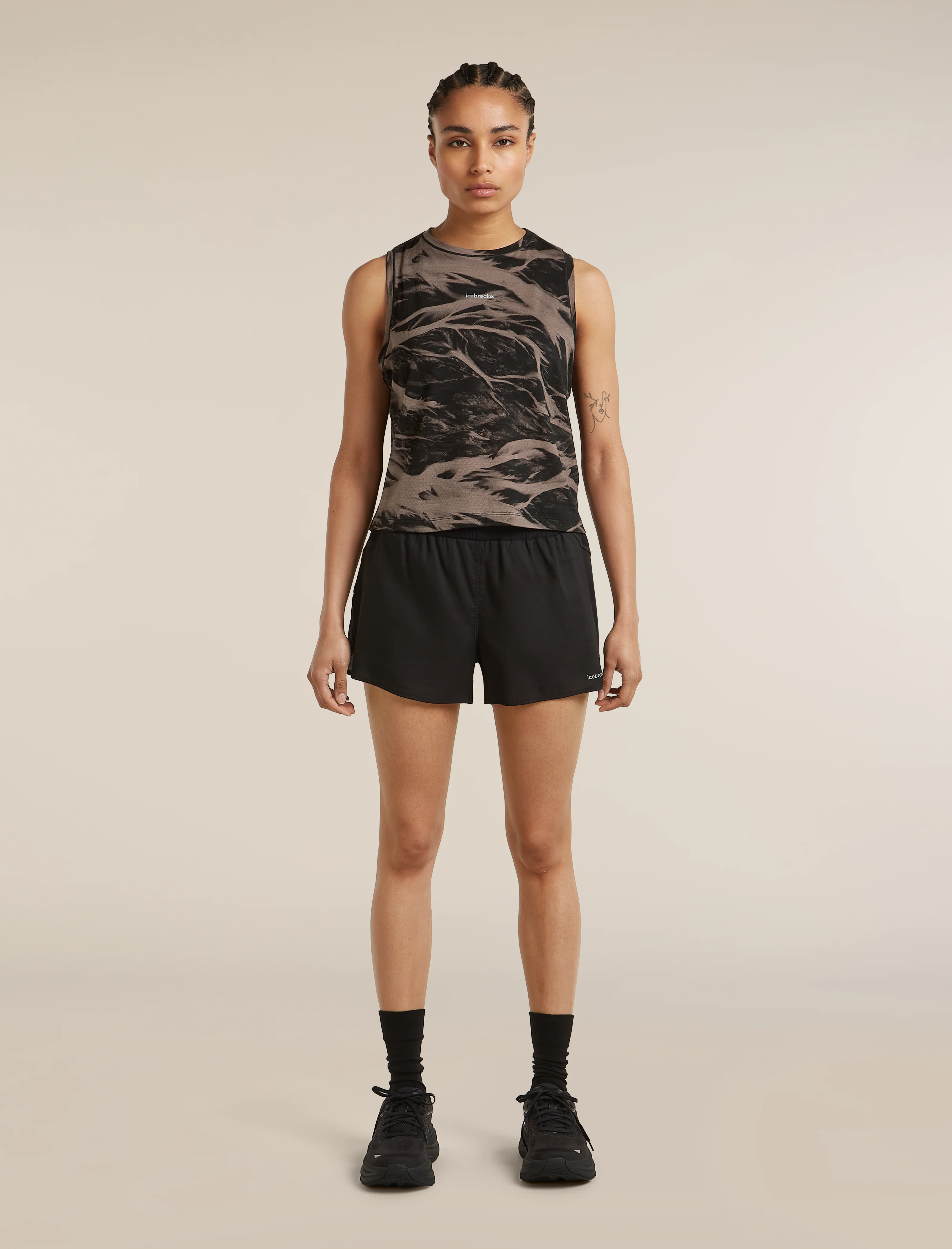Camiseta de velocidad Cool-Lite™ Merino 125 para mujer Motion AOP