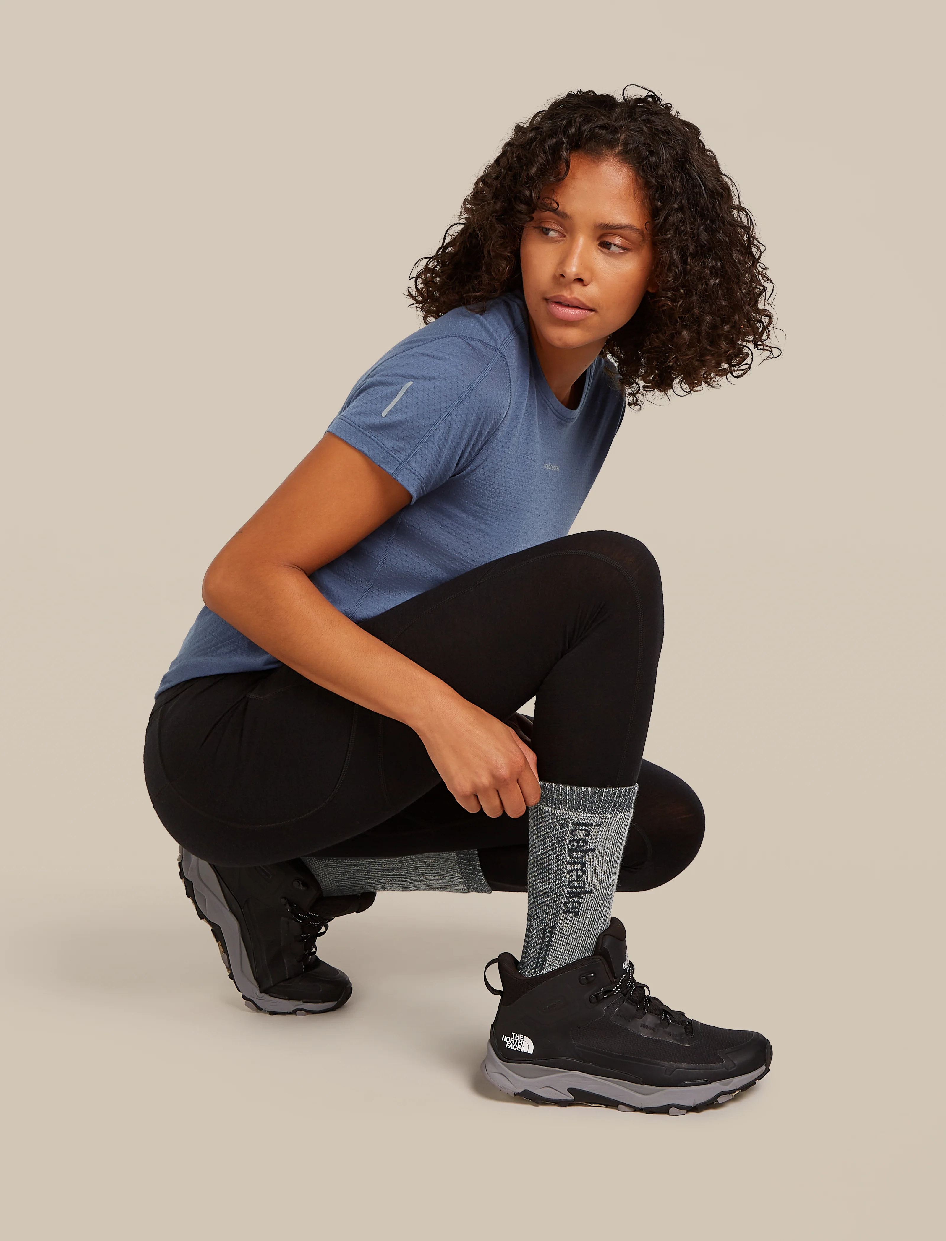 Calcetines para mujer Merino Hike+ Mountaineer de media caña